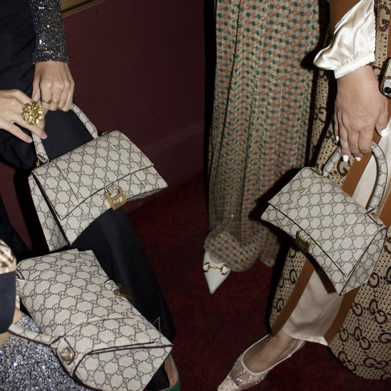 GUCCI BAG - Túi GC x BLCG Hourglass Bag [Mirror Quality]