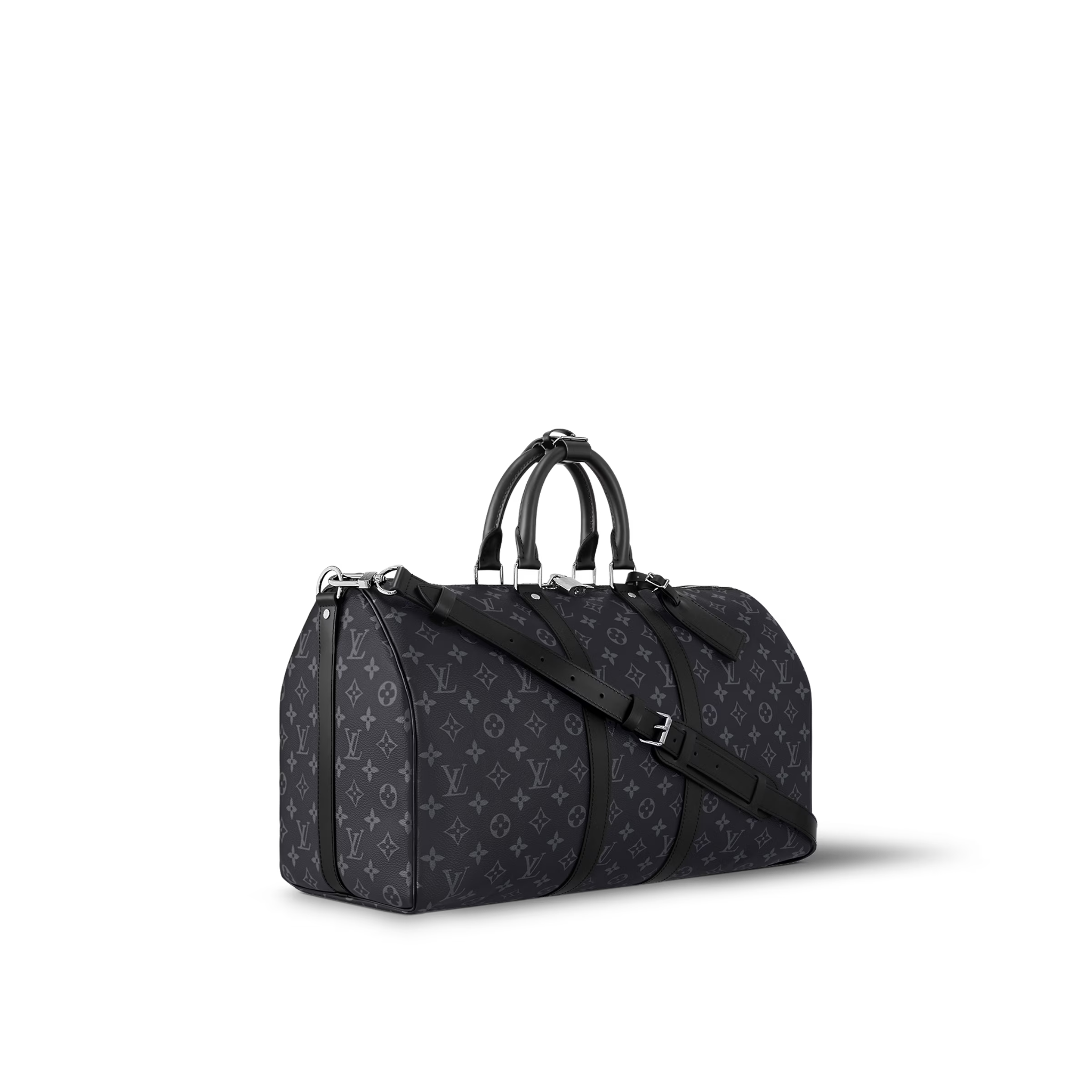 Túi Louis Vuitton Keepall Bandoulière 45 (Black) [Mirror Quality]