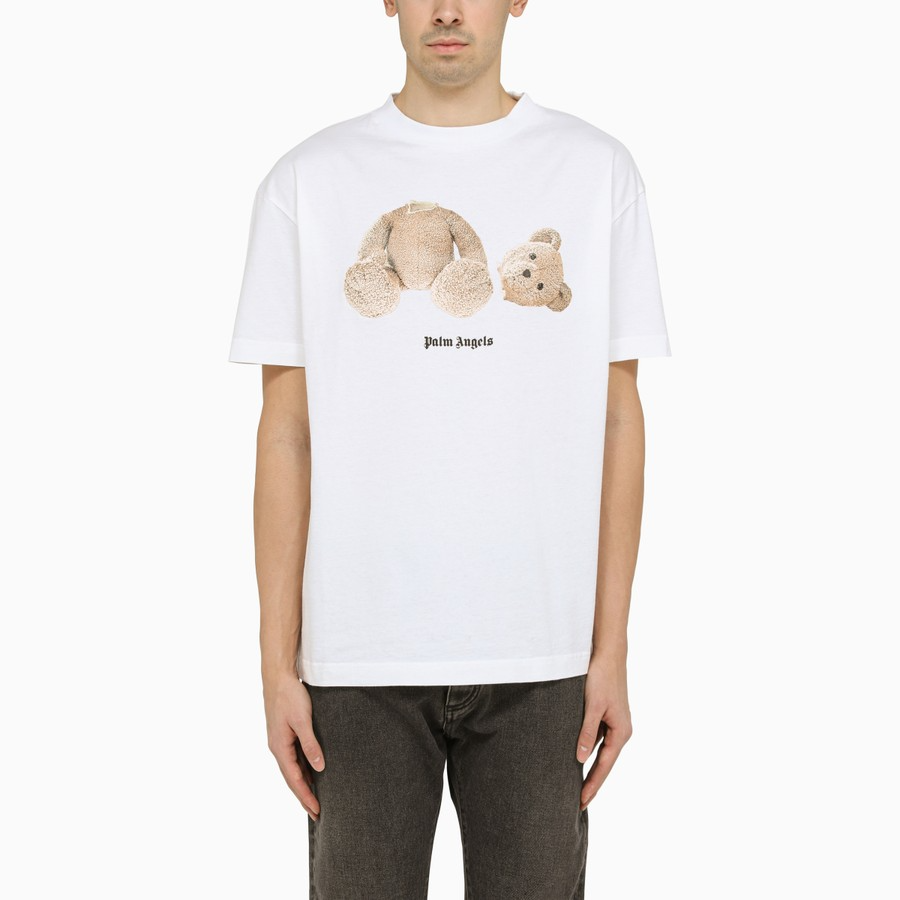 PALM ANGELS TEE - Áo PA Kill The Bear (White) [Mirror Quality]