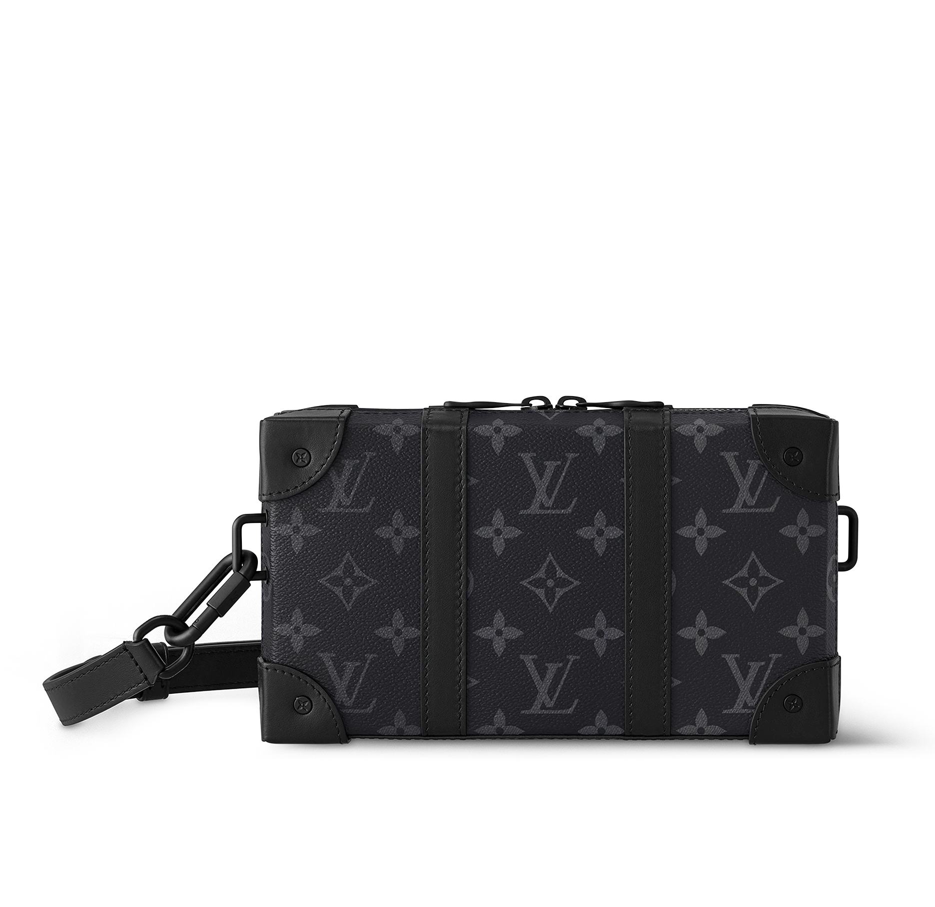 LOUIS VUITTON TRUNK - Túi LV Soft Trunk Wallet Monogram Eclipse Canvas (Black) [Mirror Quality]