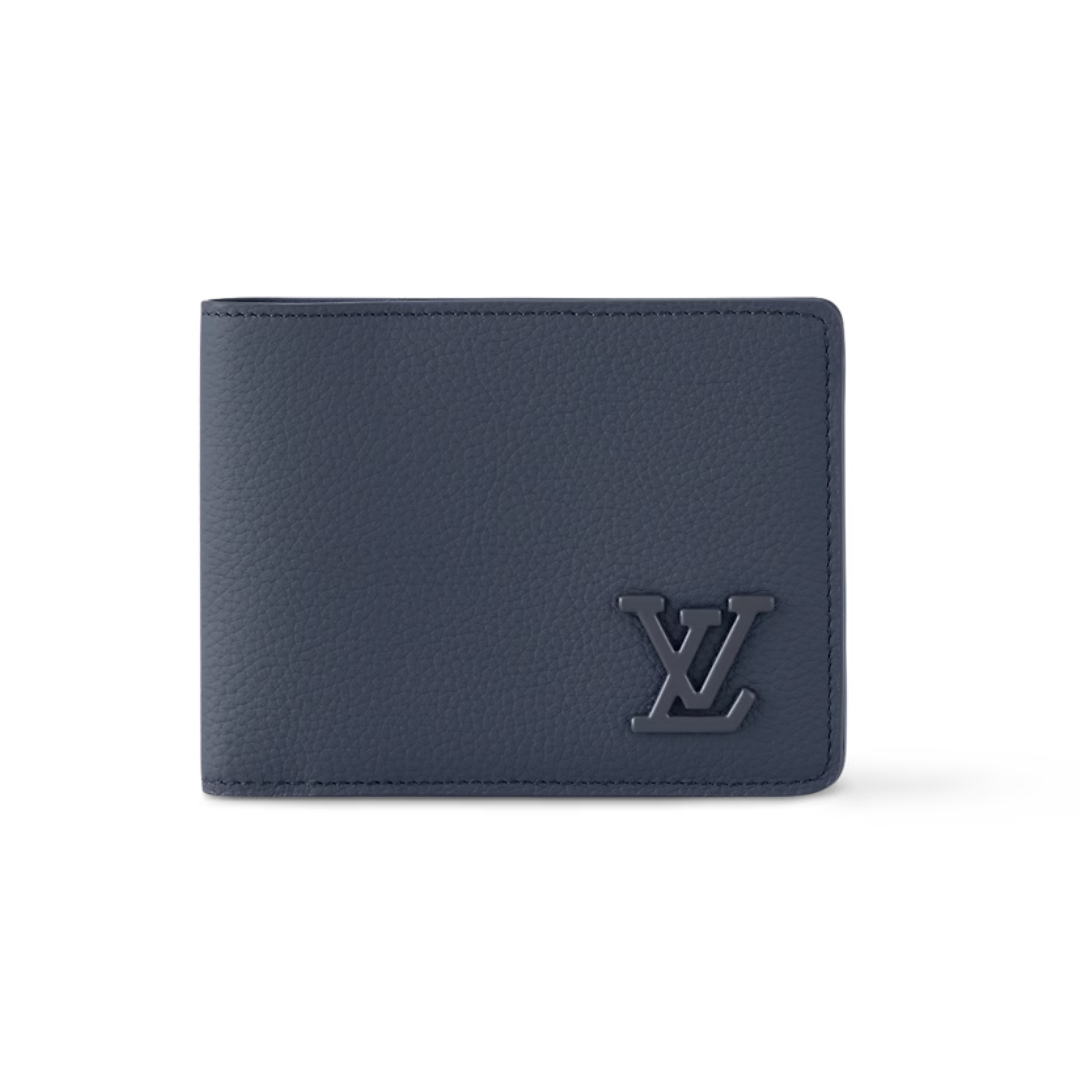 LOUIS VUITTON WALLET -Ví LV Aerogram Multiple Wallet (Atlantic Blue) [Mirror Quality]