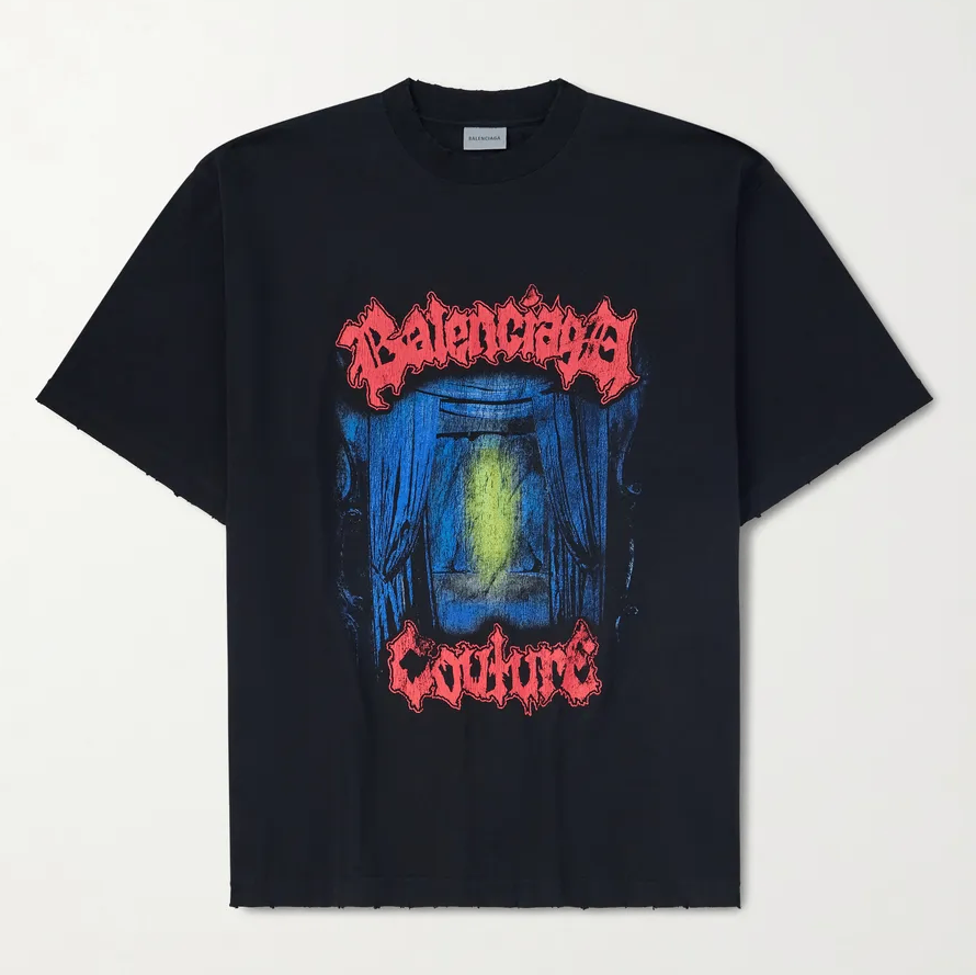 ÁO THUN BALENCIAGA MEN'S LIGHT T-SHIRT (BLACK)
