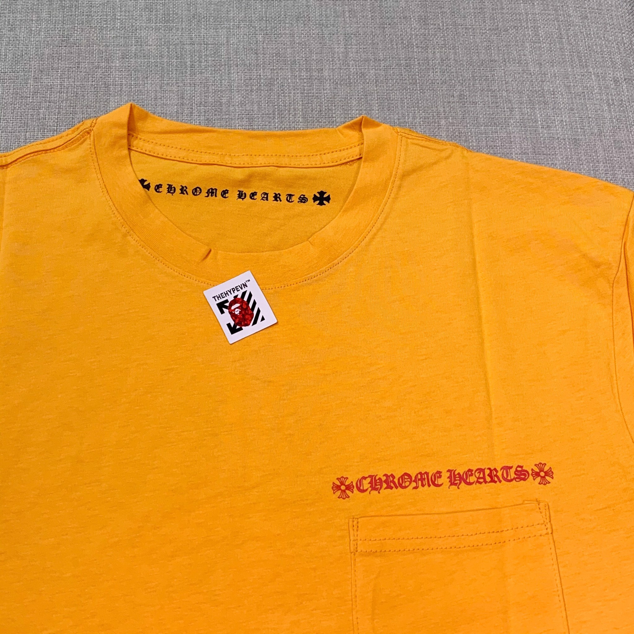 CH TEE- Áo Chrome Hearts Matty Boy (Yellow) [Mirror Quality]