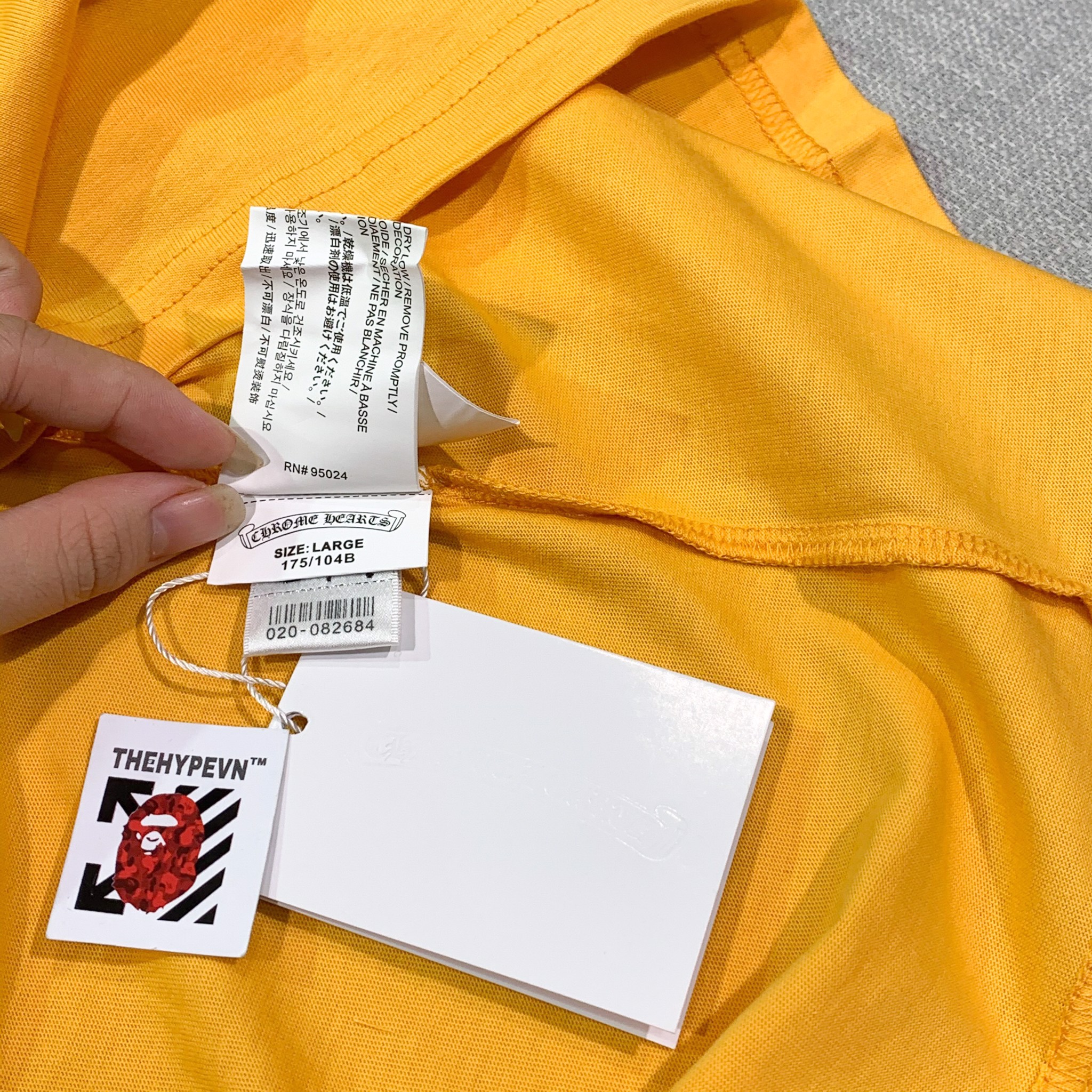 CH TEE- Áo Chrome Hearts Matty Boy (Yellow) [Mirror Quality]
