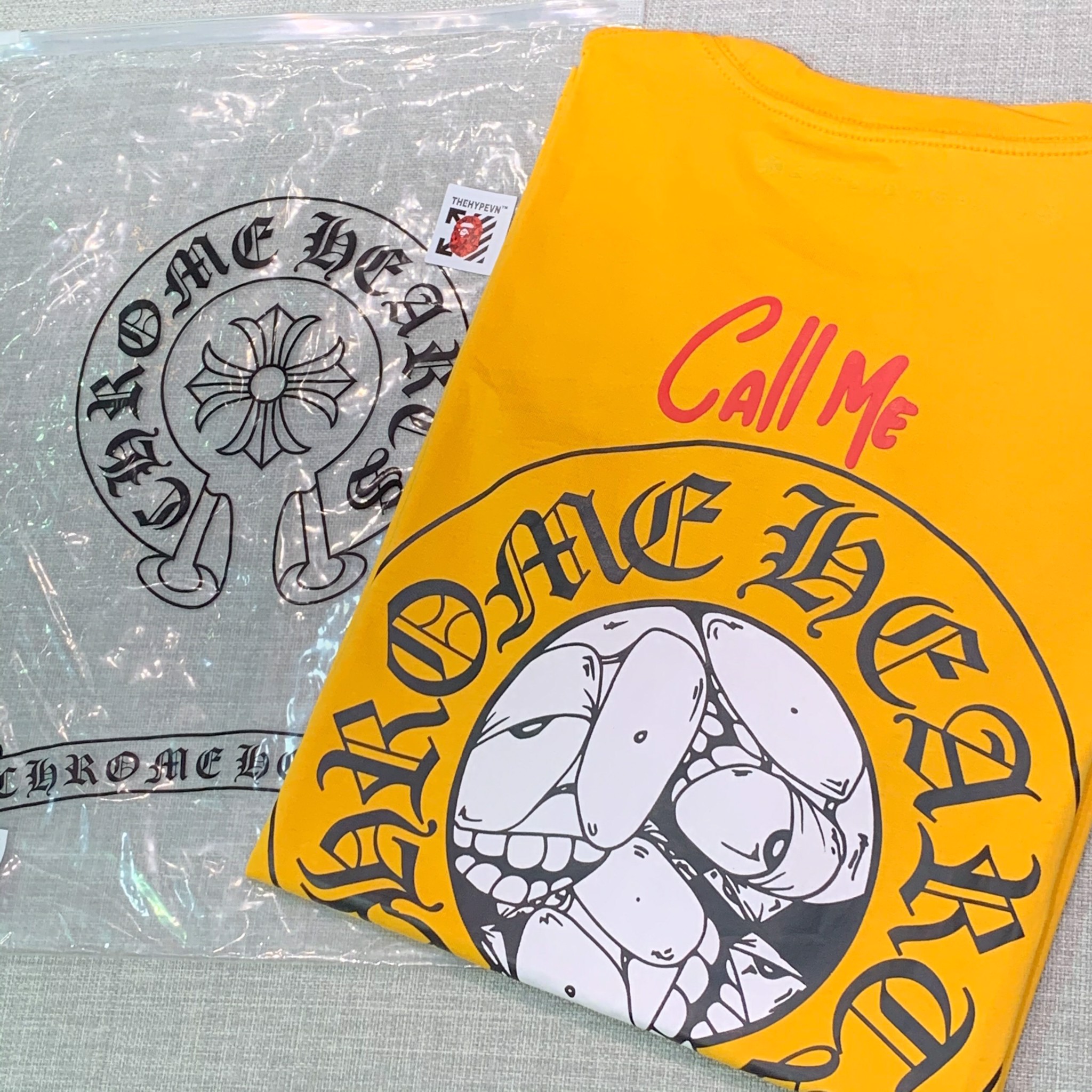 CH TEE- Áo Chrome Hearts Matty Boy (Yellow) [Mirror Quality]