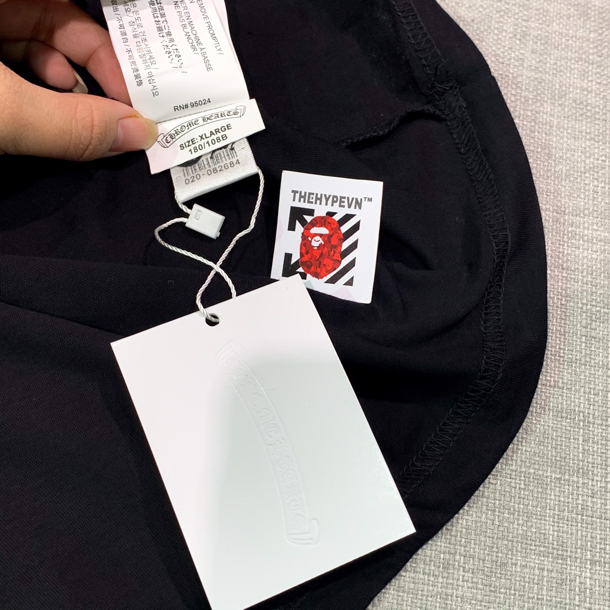 CH TEE- Áo Chrome Hearts Matty Boy (black) [Mirror Quality]