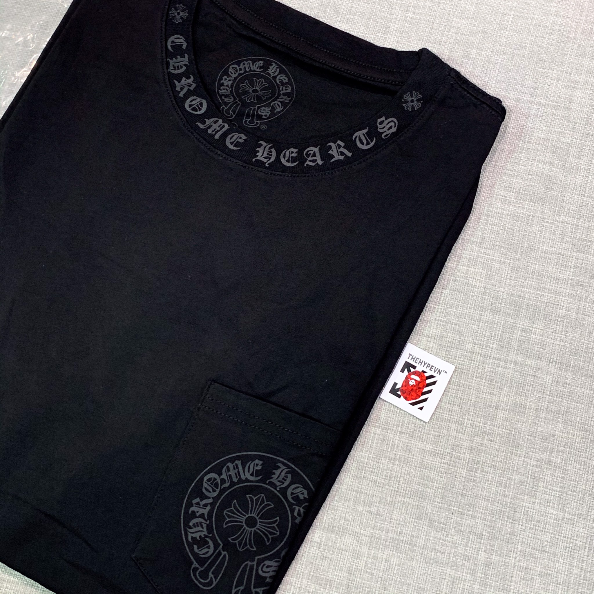 CH TEE- Áo Chrome Hearts Gradient (orange) [Mirror Quality]