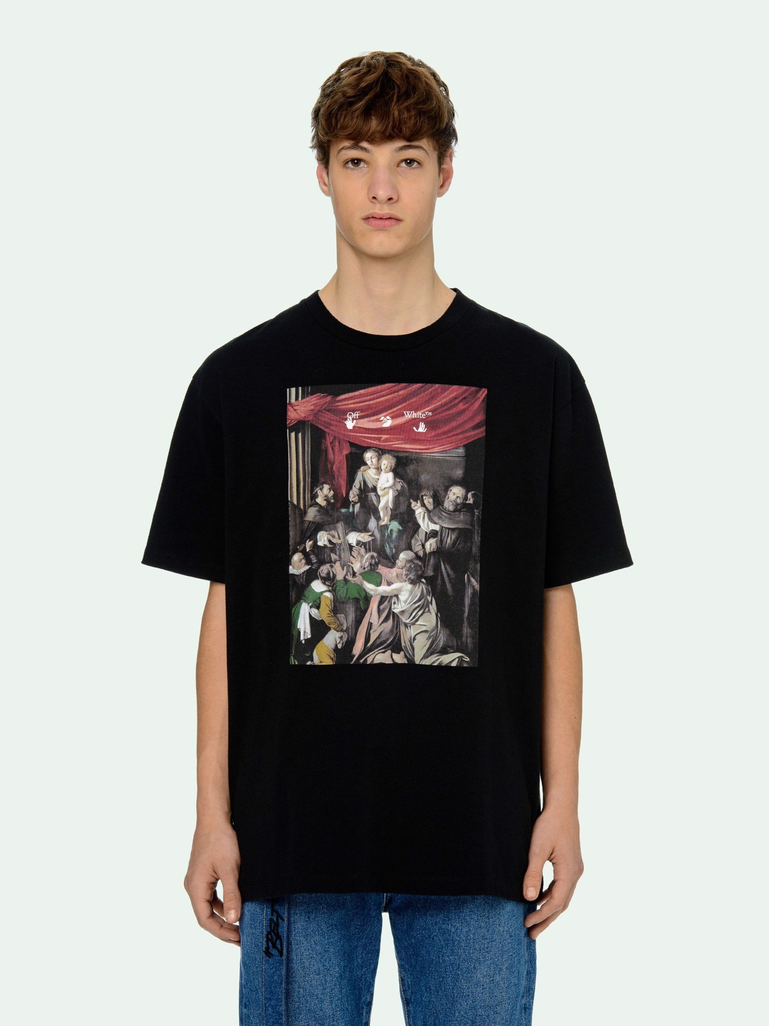 Áo Off-white Caravaggio Painting (Black) [Mirror Quality]