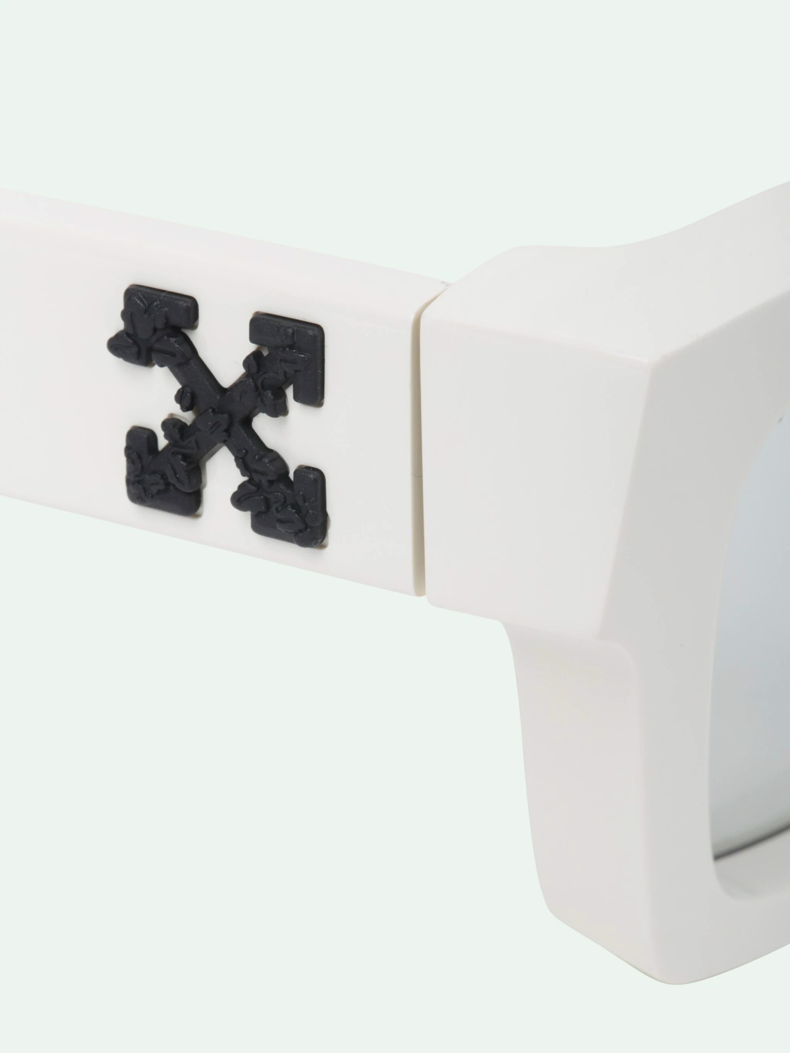 OFF-WHITE GLASSES- Kính Off-white Rectangular acetate-frame (White) [Mirror Quality]