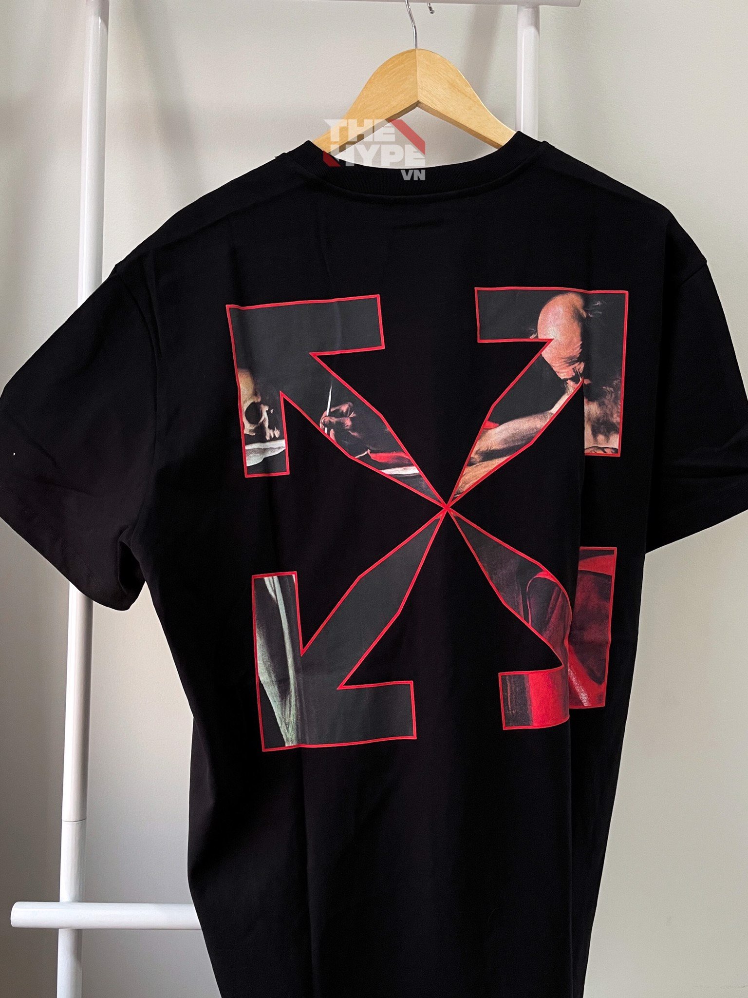 Áo Thun Off-white Caravaggio painting (black) [ Mirror Quaility ]