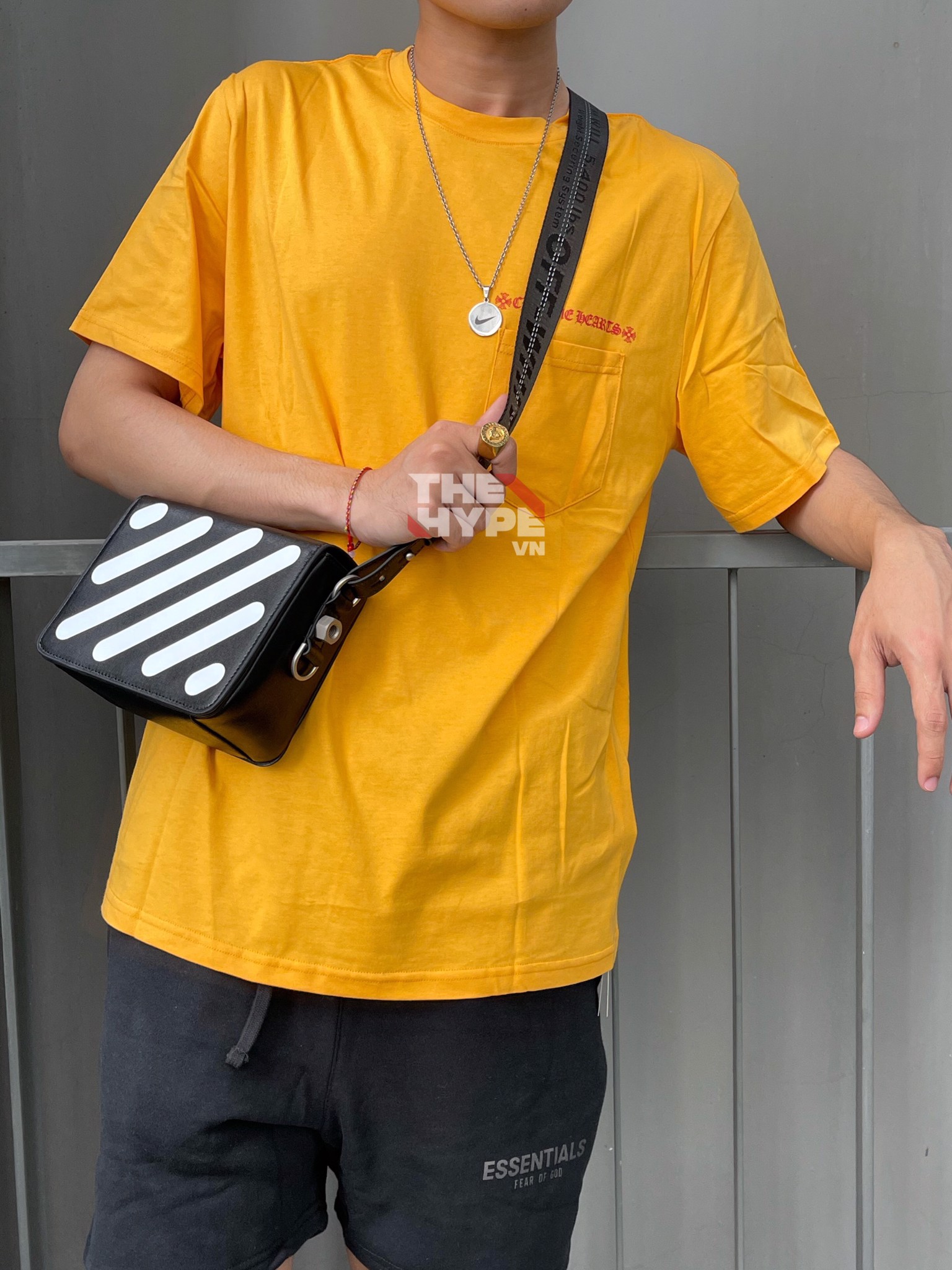 CH TEE- Áo Chrome Hearts Matty Boy (Yellow) [Mirror Quality]