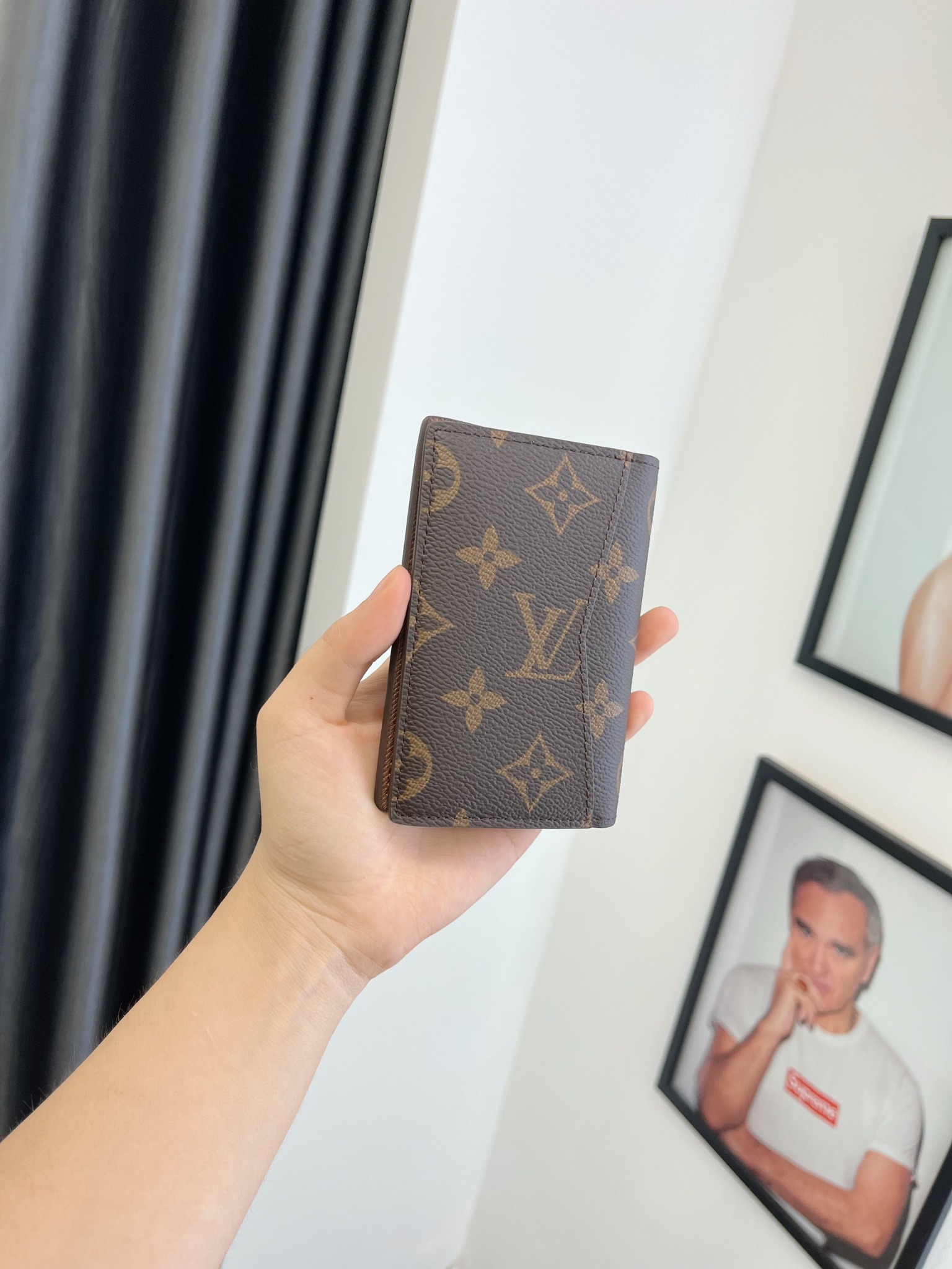 LOUIS VUITTON CARD HOLDER - Ví Đựng Card Monogram Pocket Organizer (Browne) [Mirror Quality]