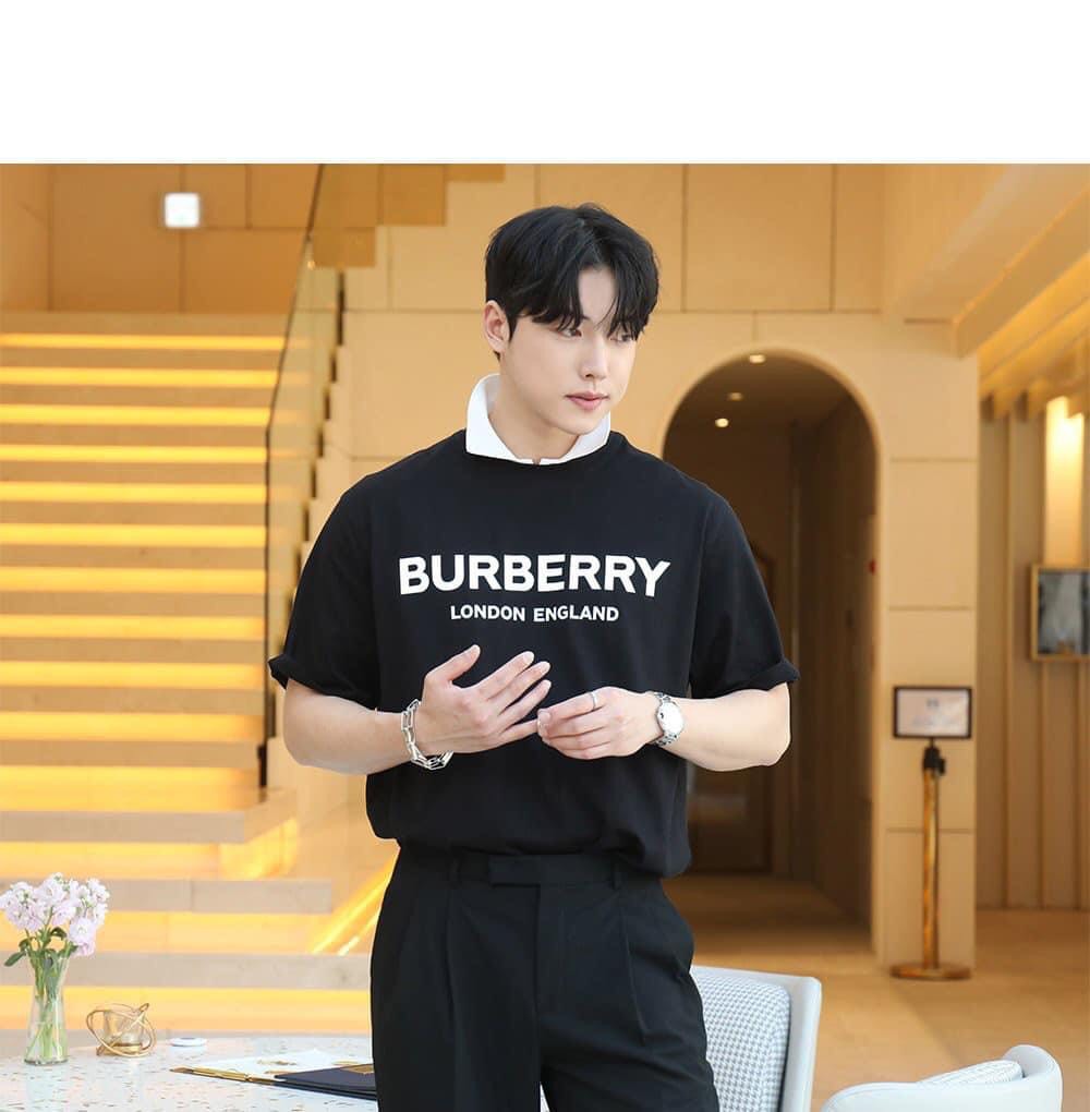 BURBERRY TEE - Áo BBR London England (đen) [Mirror Quality]