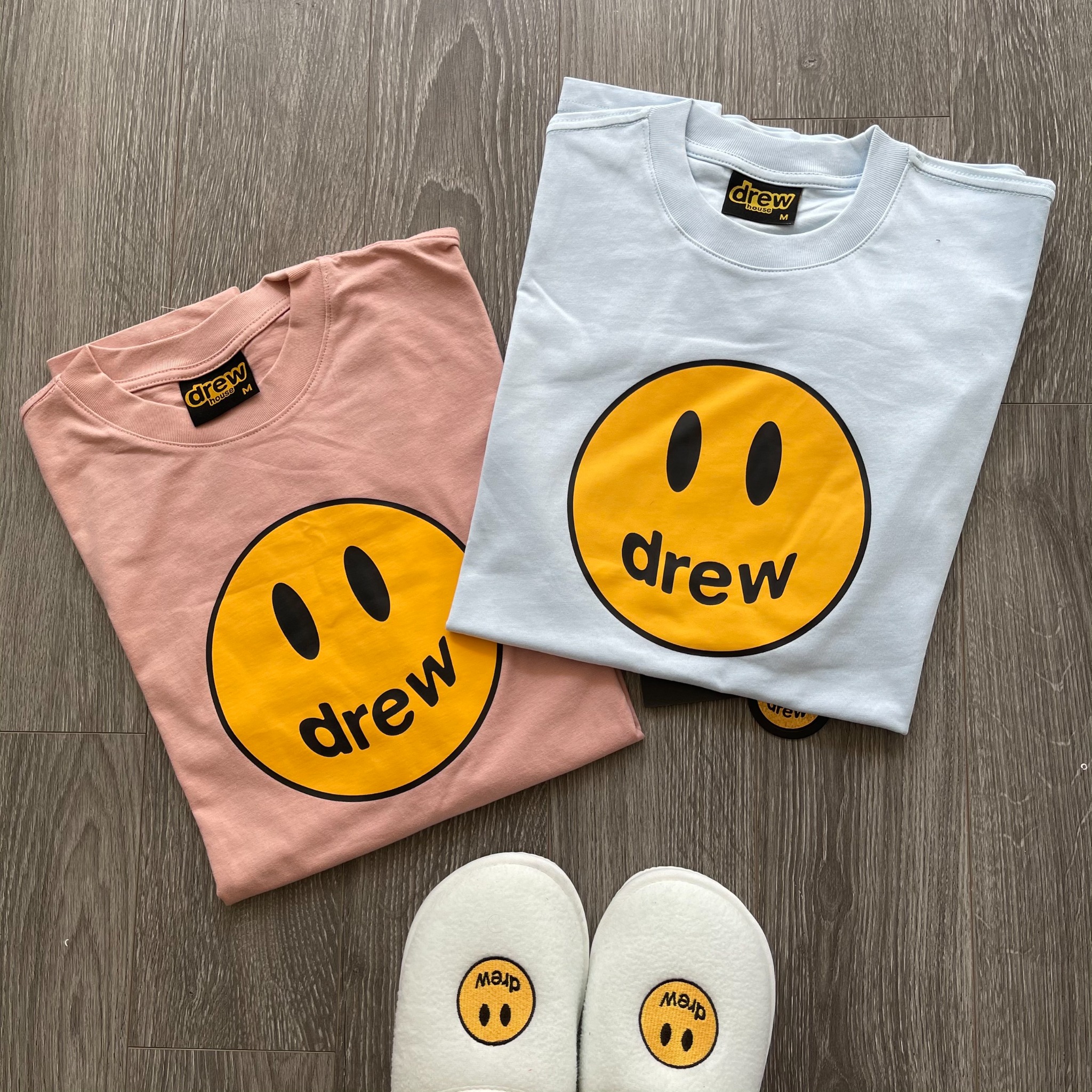 DREW TEE - Áo Drew House Mascot (Dust Rose) [Mirror Quality]