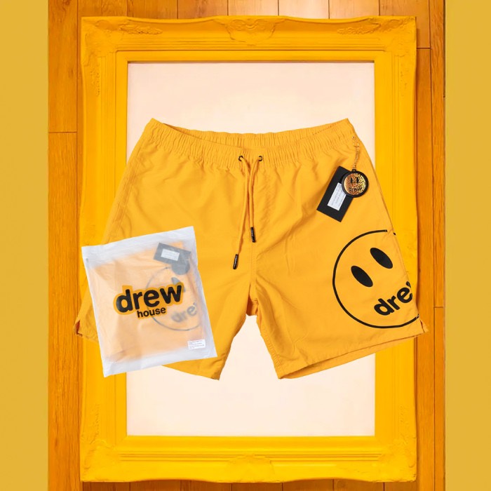 DREW SHORTS - Quần Shorts Drew Mascot Mesh (Yellow) [Mirror Quality]
