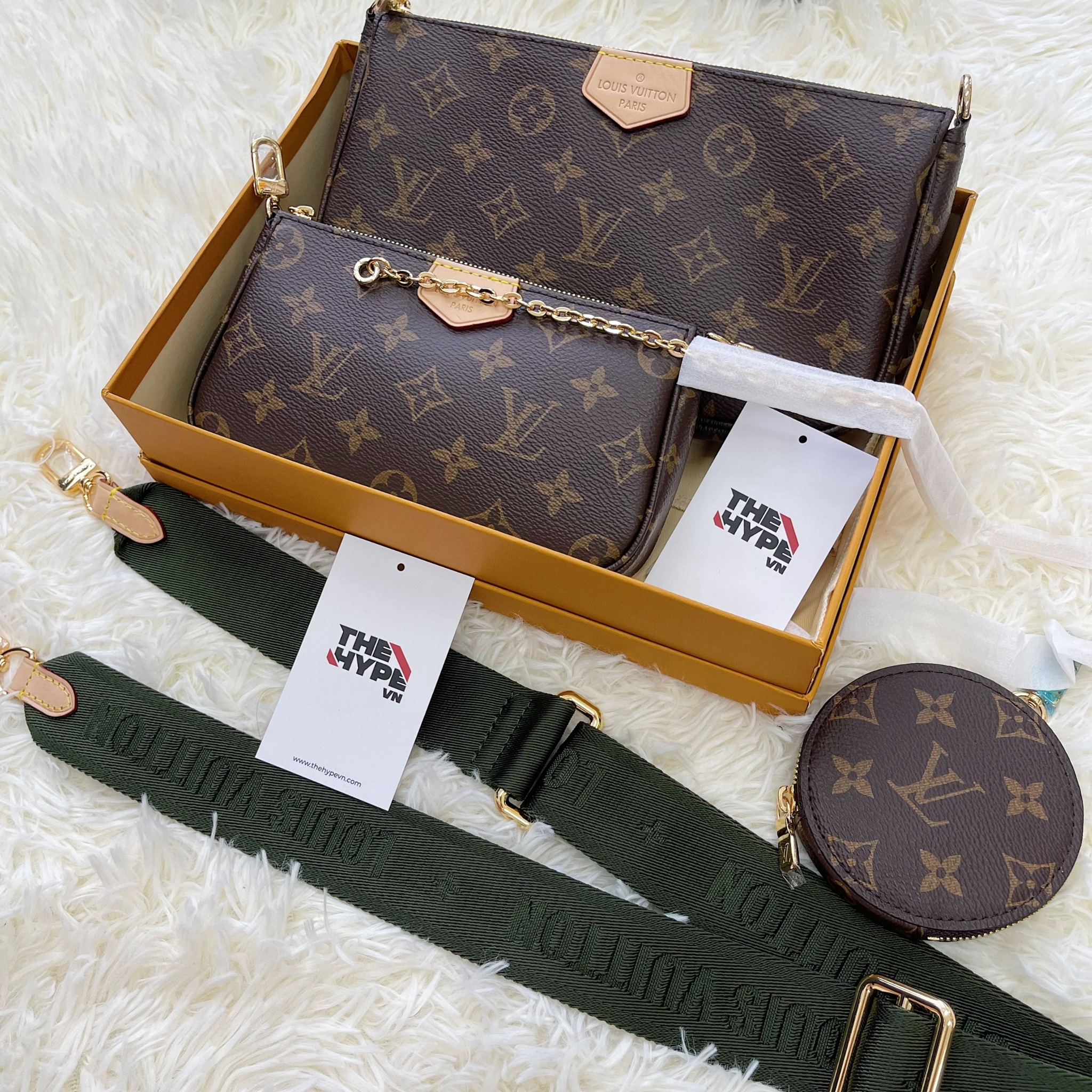 LOUIS VUITTON BAG - Túi LV Multi Pochette Accessories [Mirror Quality]