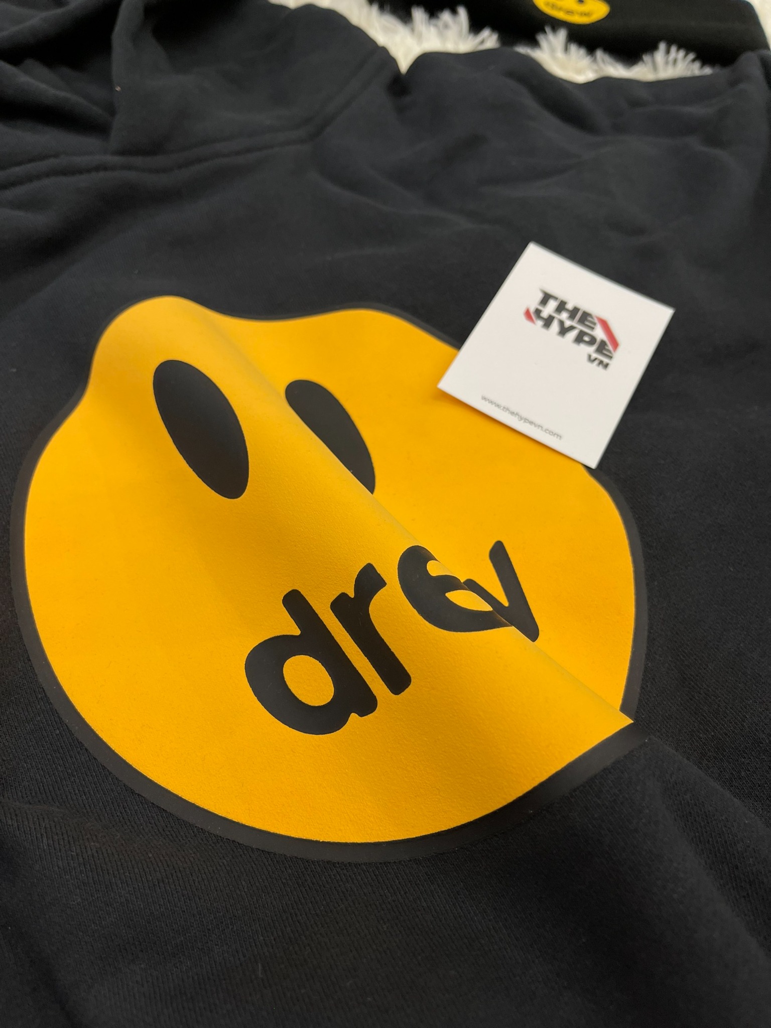 DREW HOODIE- Áo Hoodie Drew House Mascot (Black) [Mirror Quality]