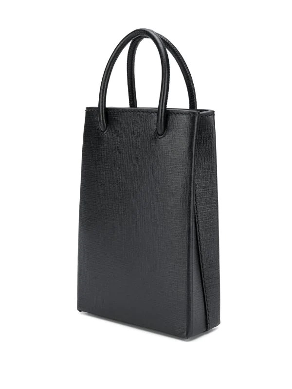BALENCIAGA BAG - Túi Blcg Shopping Phone Holder (Black) [Mirror Quality]
