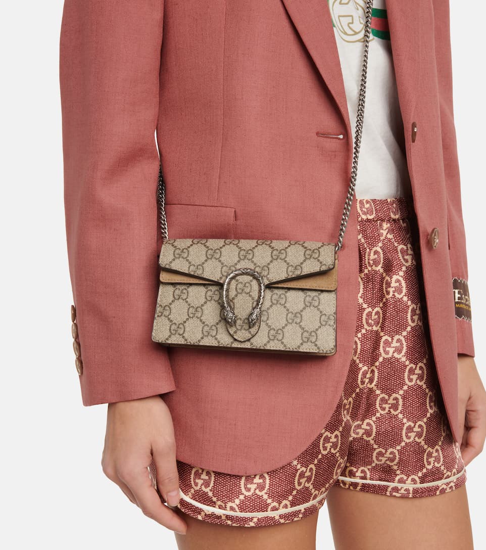 GUCCI BAG - Túi GC Dionysus GG Supreme Super Mini Bag [Mirror Quality]