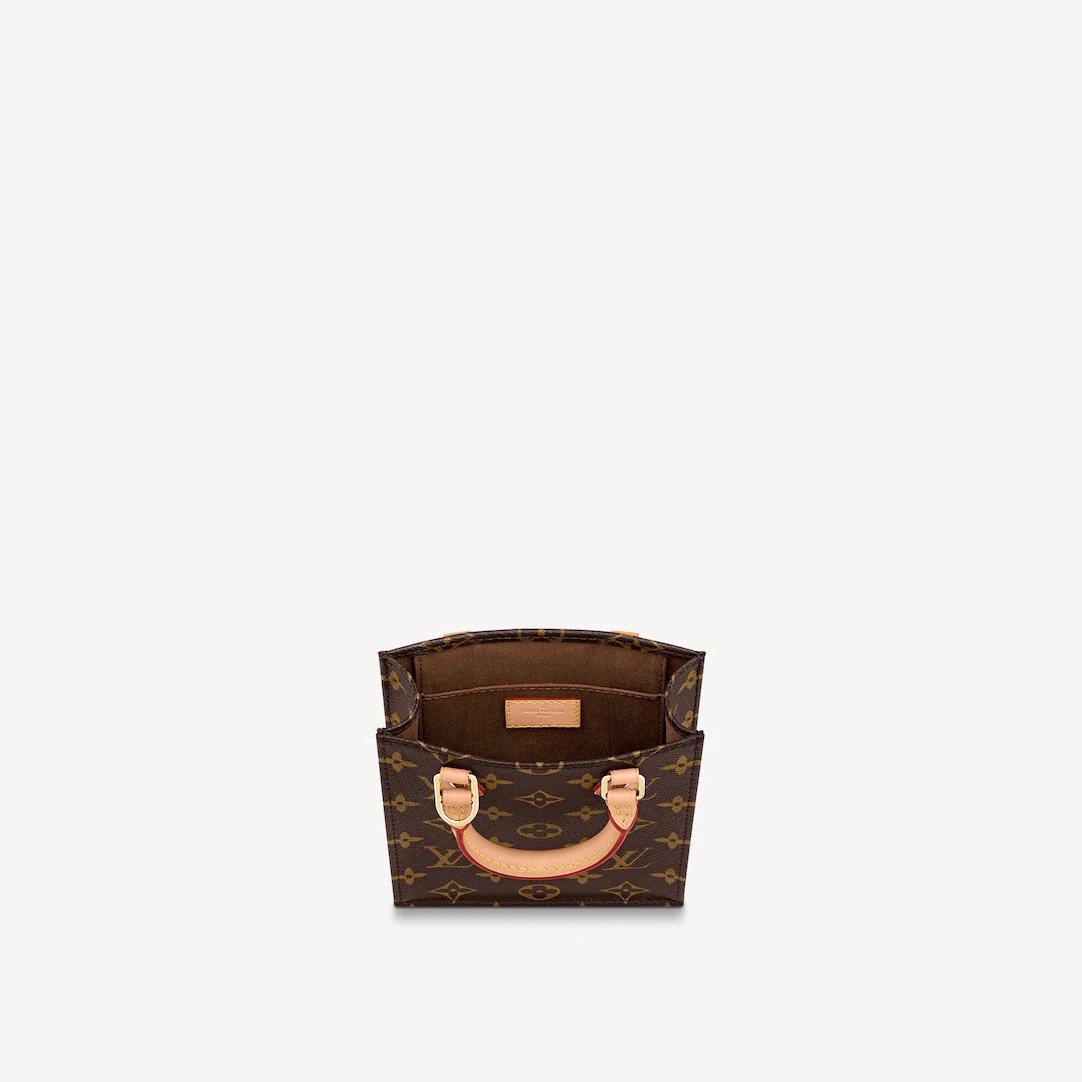 LOUIS VUITTON BAG - Túi LV Petit Sac Plat (Brown) [Mirror Quality]