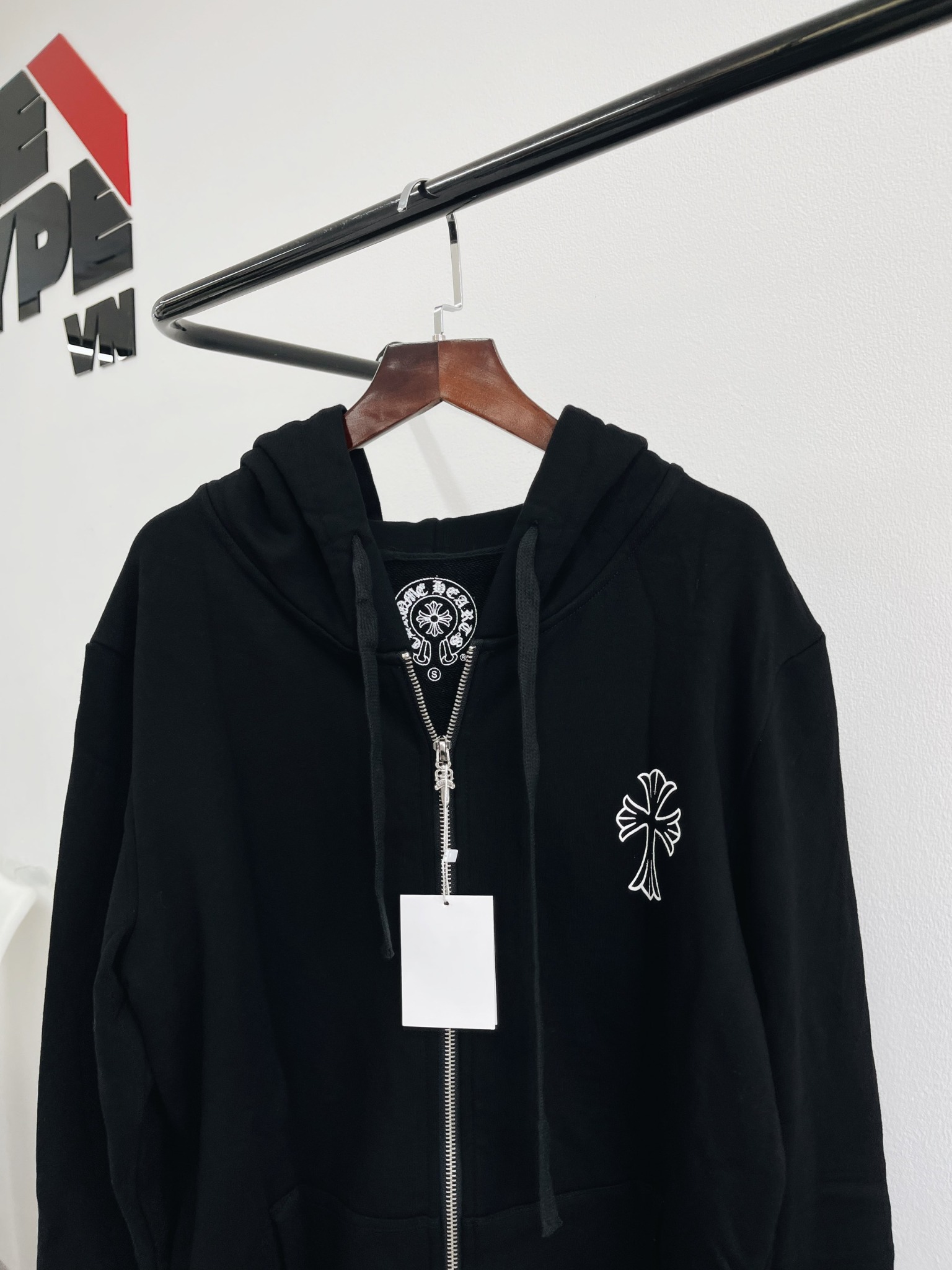 Chrome Hearts Zip Hoodie - Áo Zip Hoodie Chrome Hearts ( Black )