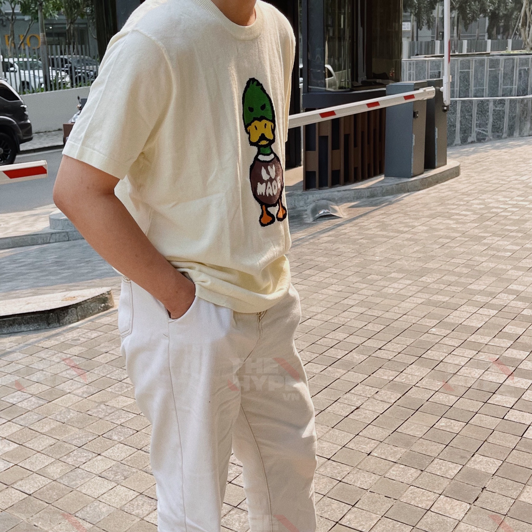 ÁO THUN LOUIS VUITTON LV NIGO JACQUARD (CREAM)
