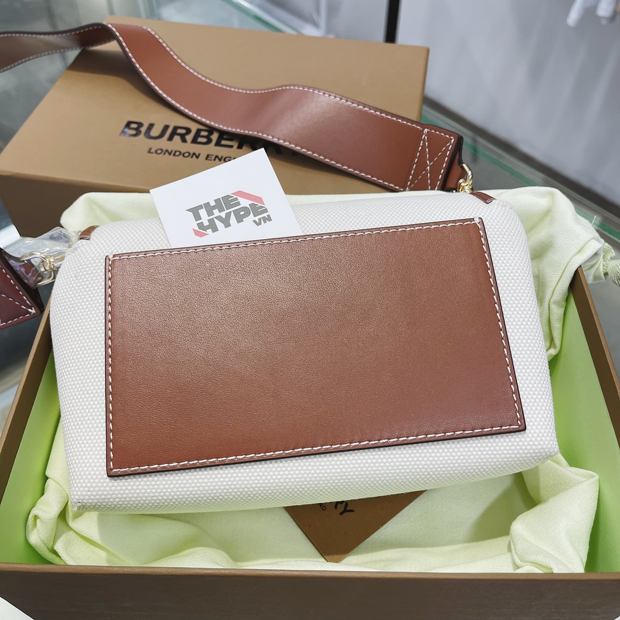 BURBERRY BAG - Túi BBR Small Horseferry Crossbody Canvas [Mirror Quality]
