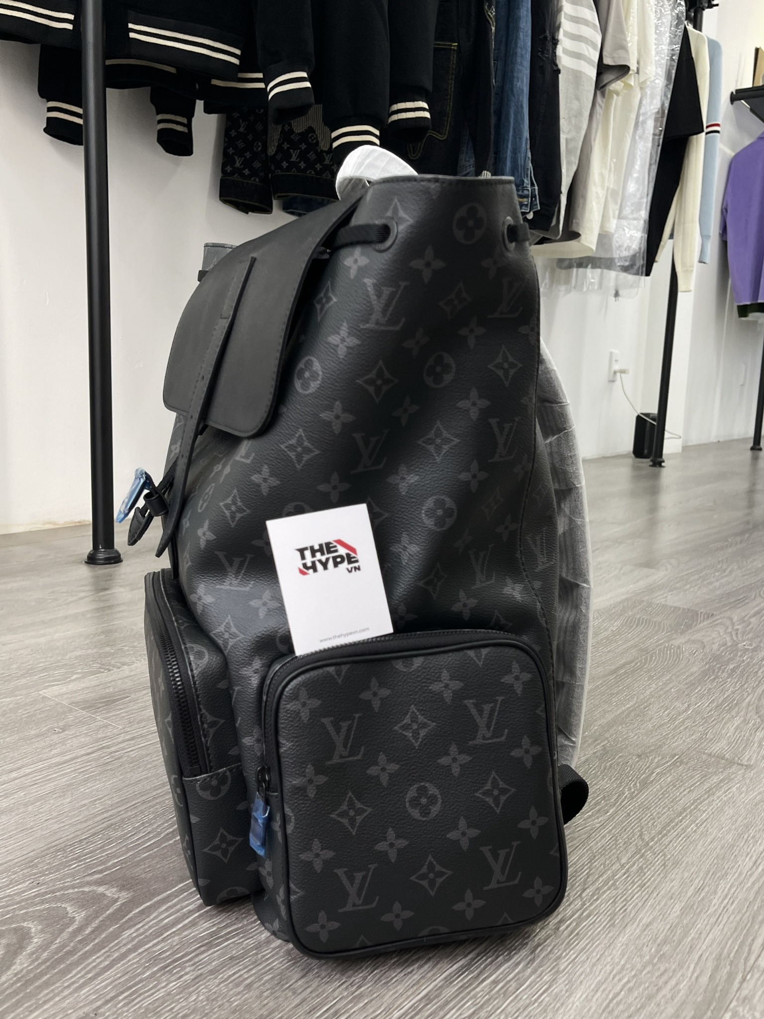 Balo Louis Vuitton Trio Monogram (Grey) [Mirror Quality]