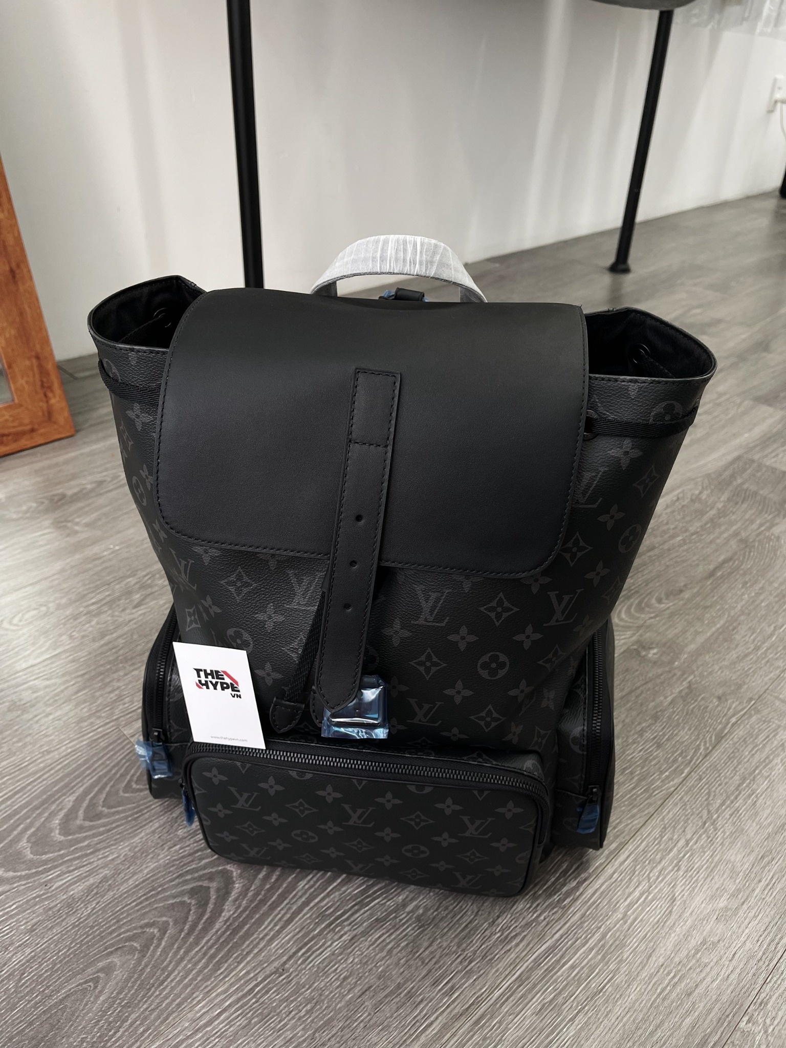 Balo Louis Vuitton Trio Monogram (Grey) [Mirror Quality]