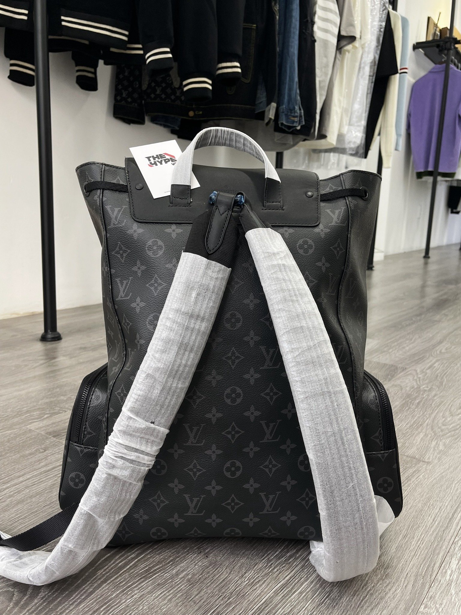 Balo Louis Vuitton Trio Monogram (Grey) [Mirror Quality]