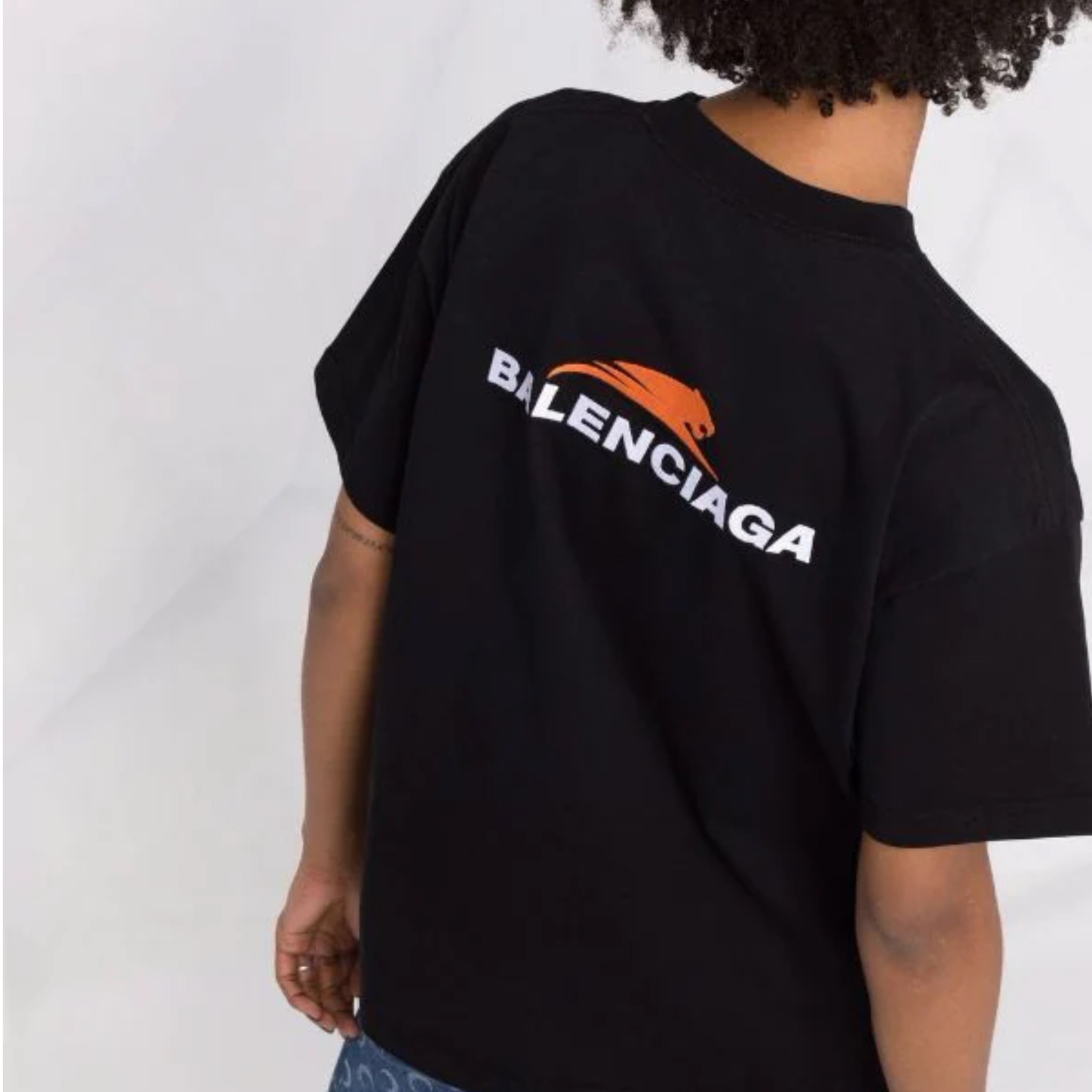 BALENCIAGA TEE - Áo Blcg Year Of The Tiger (Black) [Mirror Quality]
