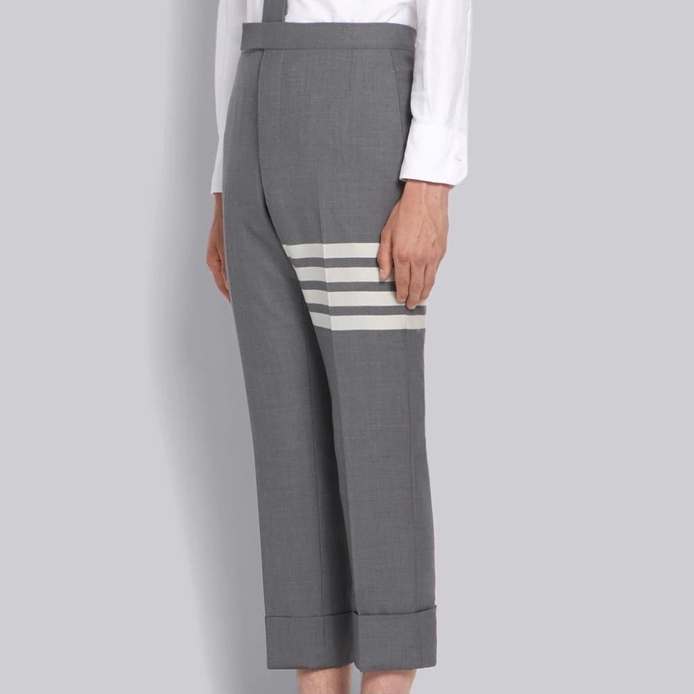 THOM BROWNE PANTS - Quần Tây TB 4 Bar (Grey) [Mirror quality]