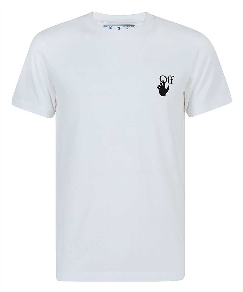 OFF-WHITE TEE - Áo thun Off white fuchsia marker (White) [Mirror Quality]