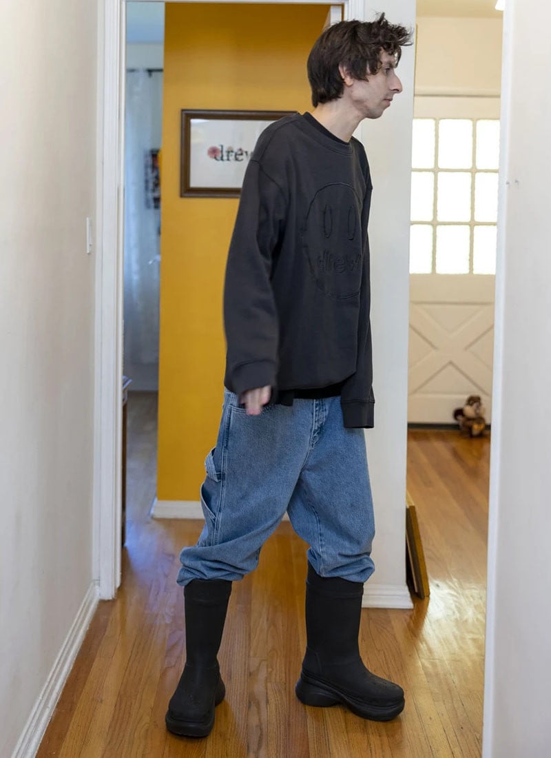 DREW SWEATER - Áo Drew House Sketch Crewneck (Black) [Mirror Quality]
