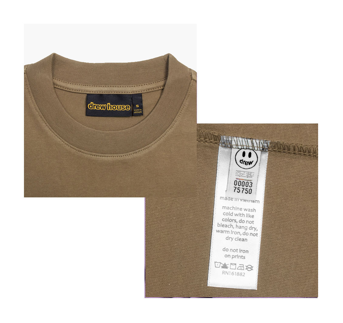 Áo Thun Drew House Mascot (Brown) [Mirror Quality]