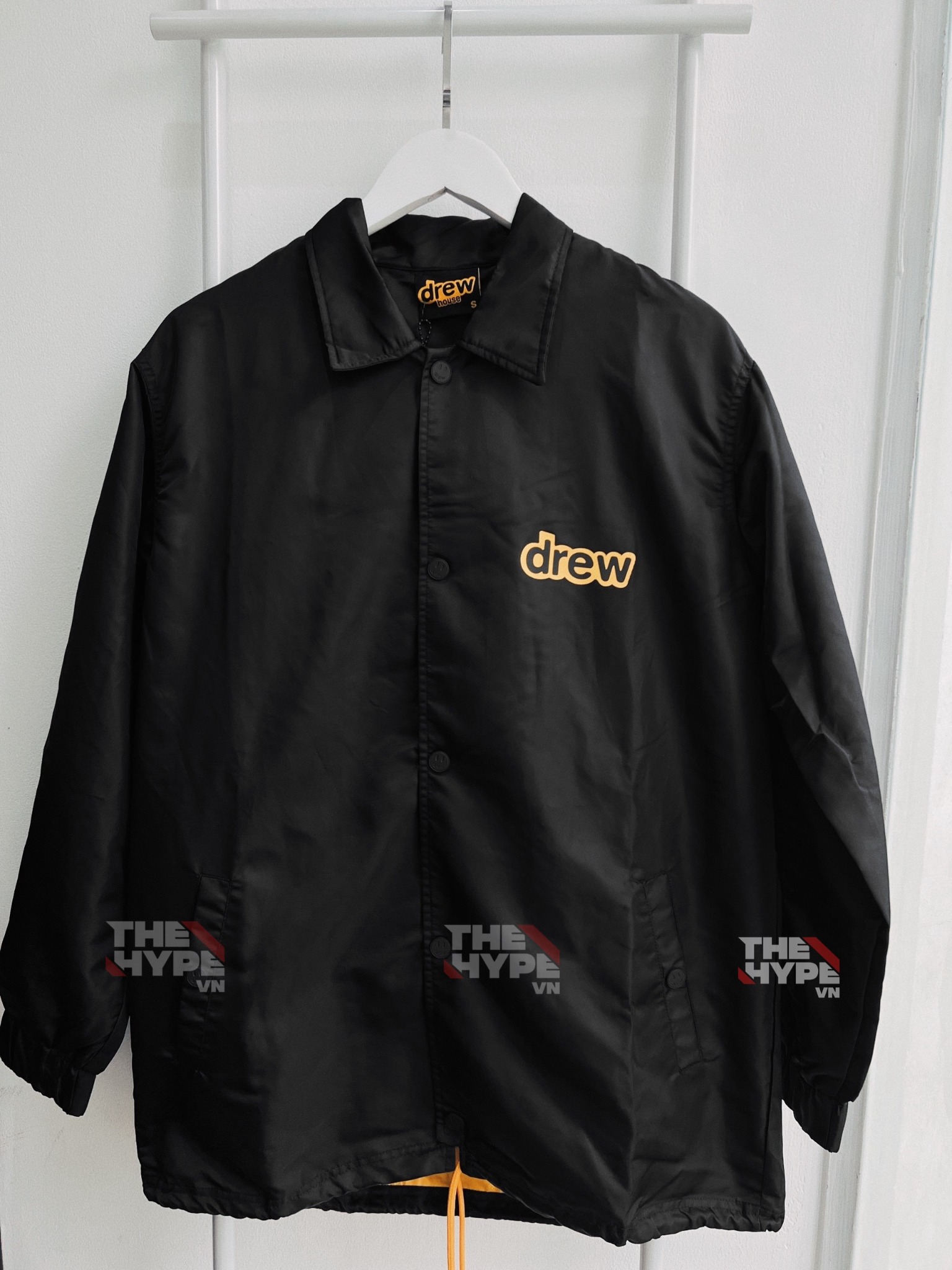 Áo Khoác Drew House Coaches Mascot Back (Black) [Mirror Quality]