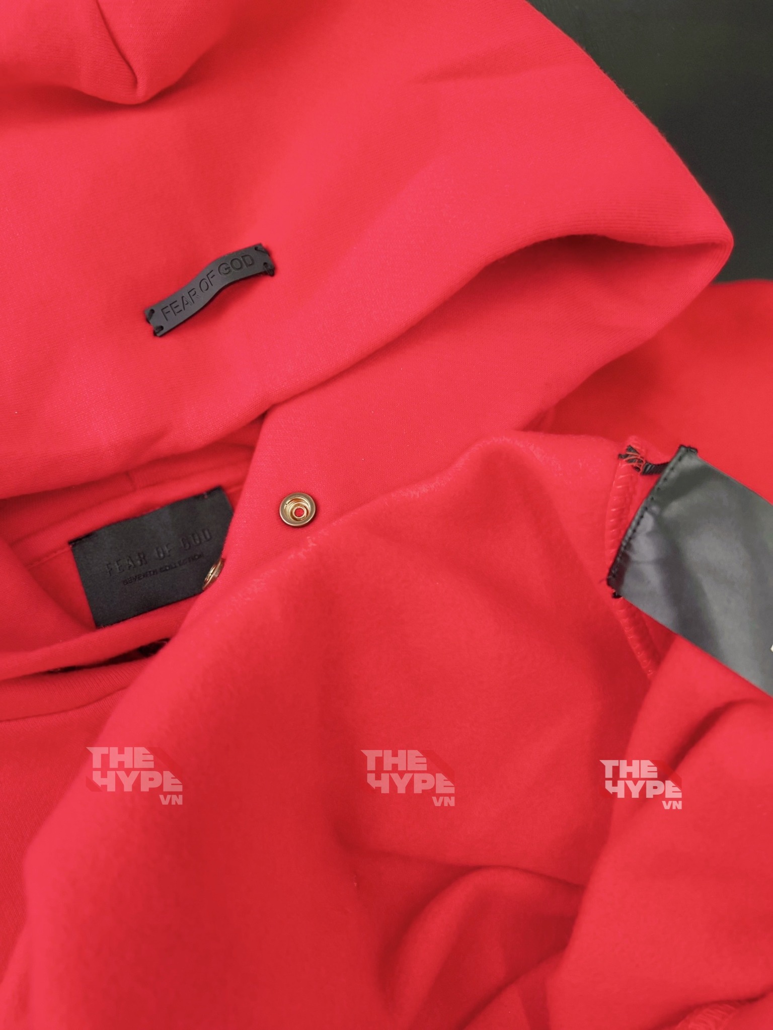 FOG HOODIE - Áo Nỉ FOG 7th Collection Printed (Red) [Mirror Quality]