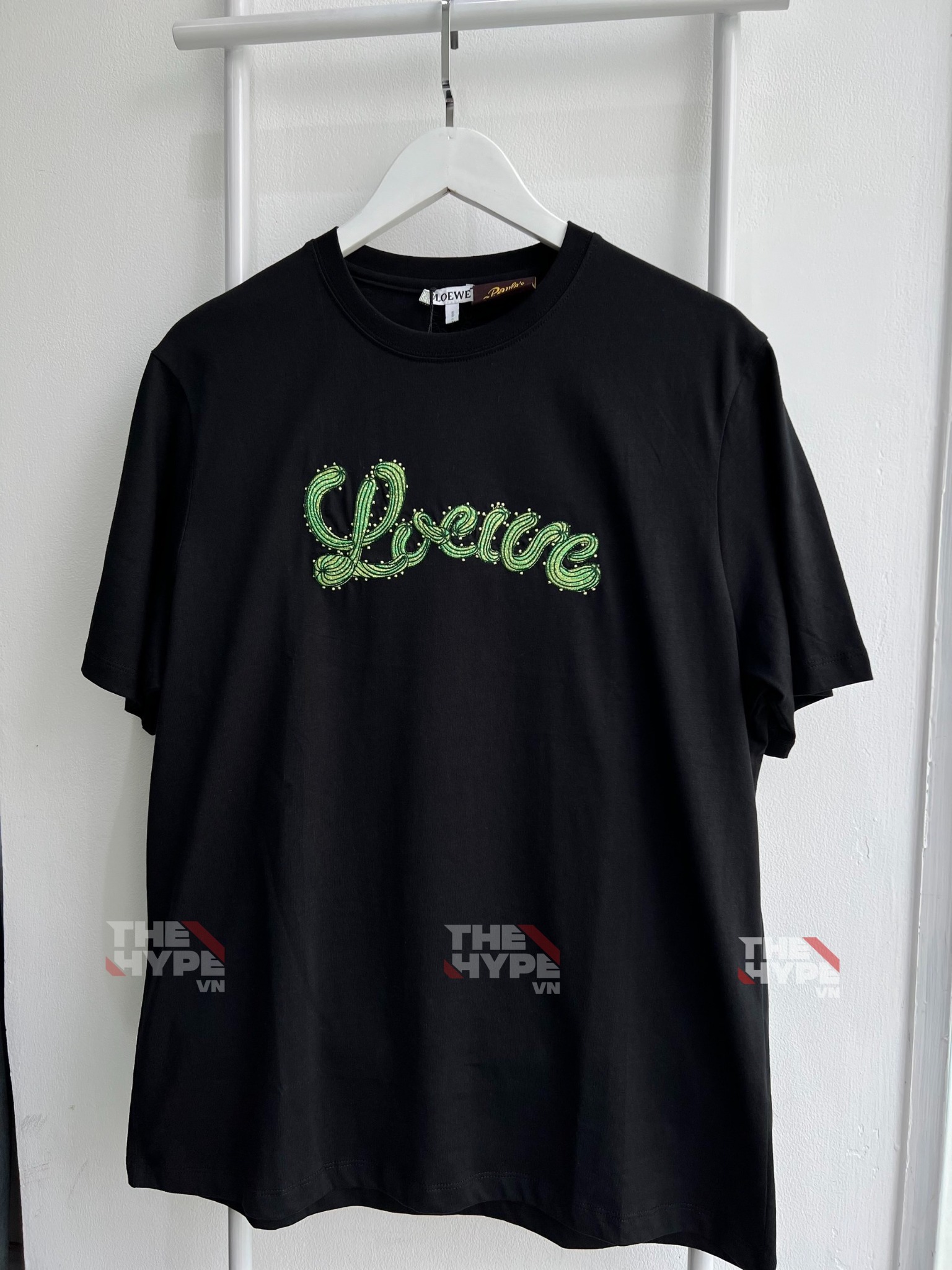 Áo Thun Loewe cactus (Black) [MIRROR QUALITY]