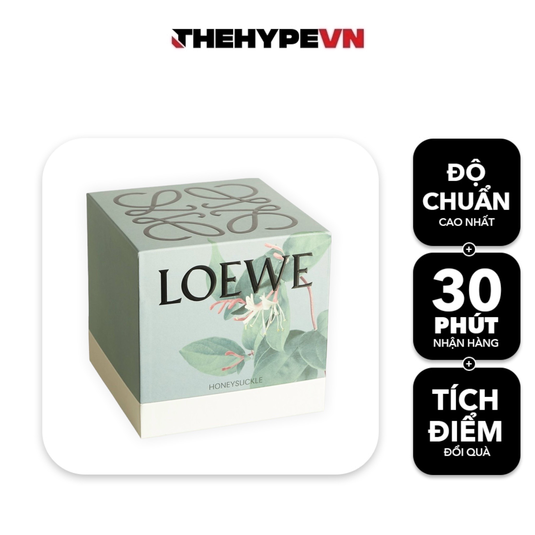 LOEWE CANDLE - Nến Thơm Loewe Honeysuckle Small Scented [MIRROR QUALITY]
