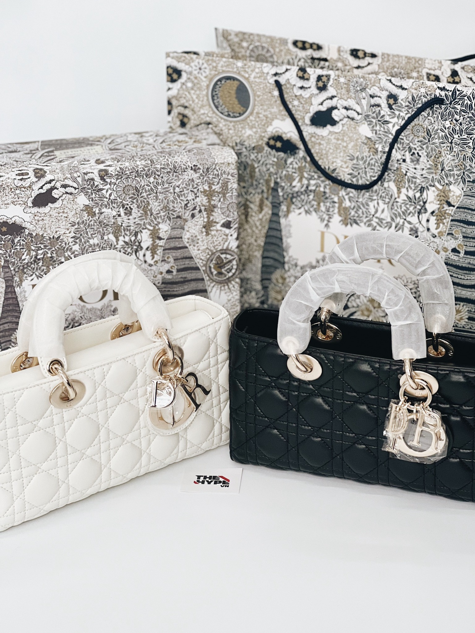 Túi Dior Lady D-Joy (Black) [Mirror Quality]