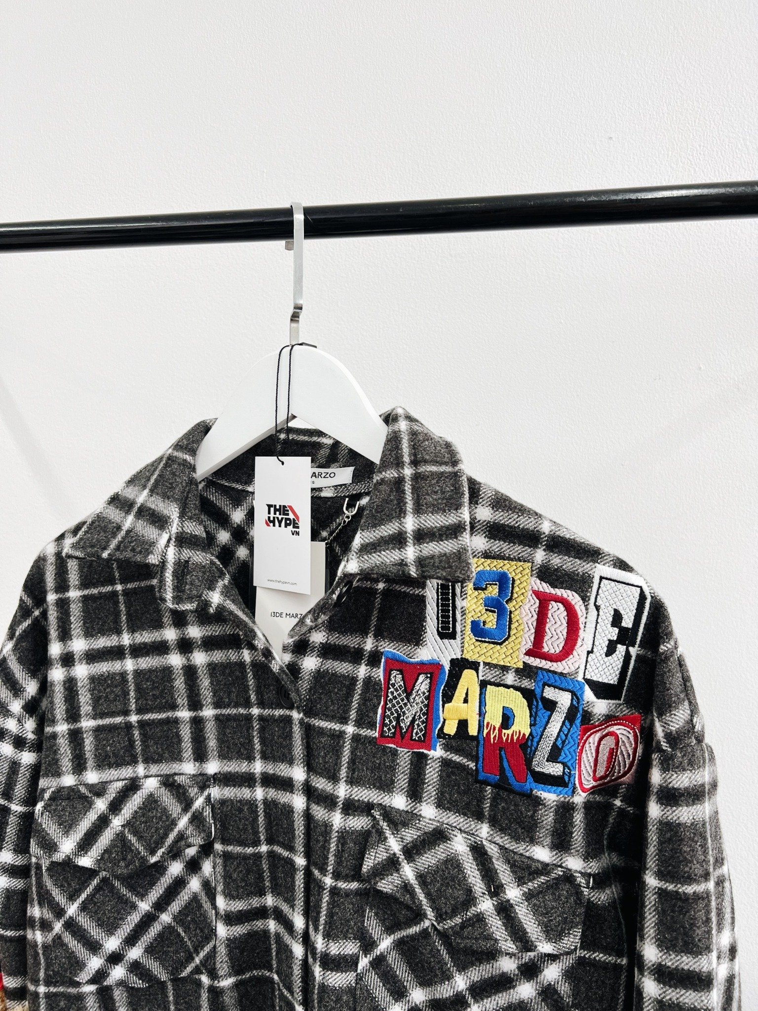 13DE MARZO TEE - Áo Thun 13De Marzo Shirt Caro teddy (Đen) Best Quality