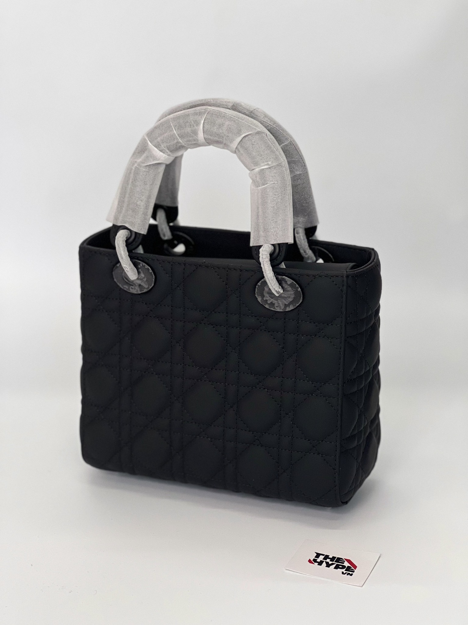 DIOR BAG - Túi Dior Lady ABCDior Ultramatte (Black) [Mirror Quality]