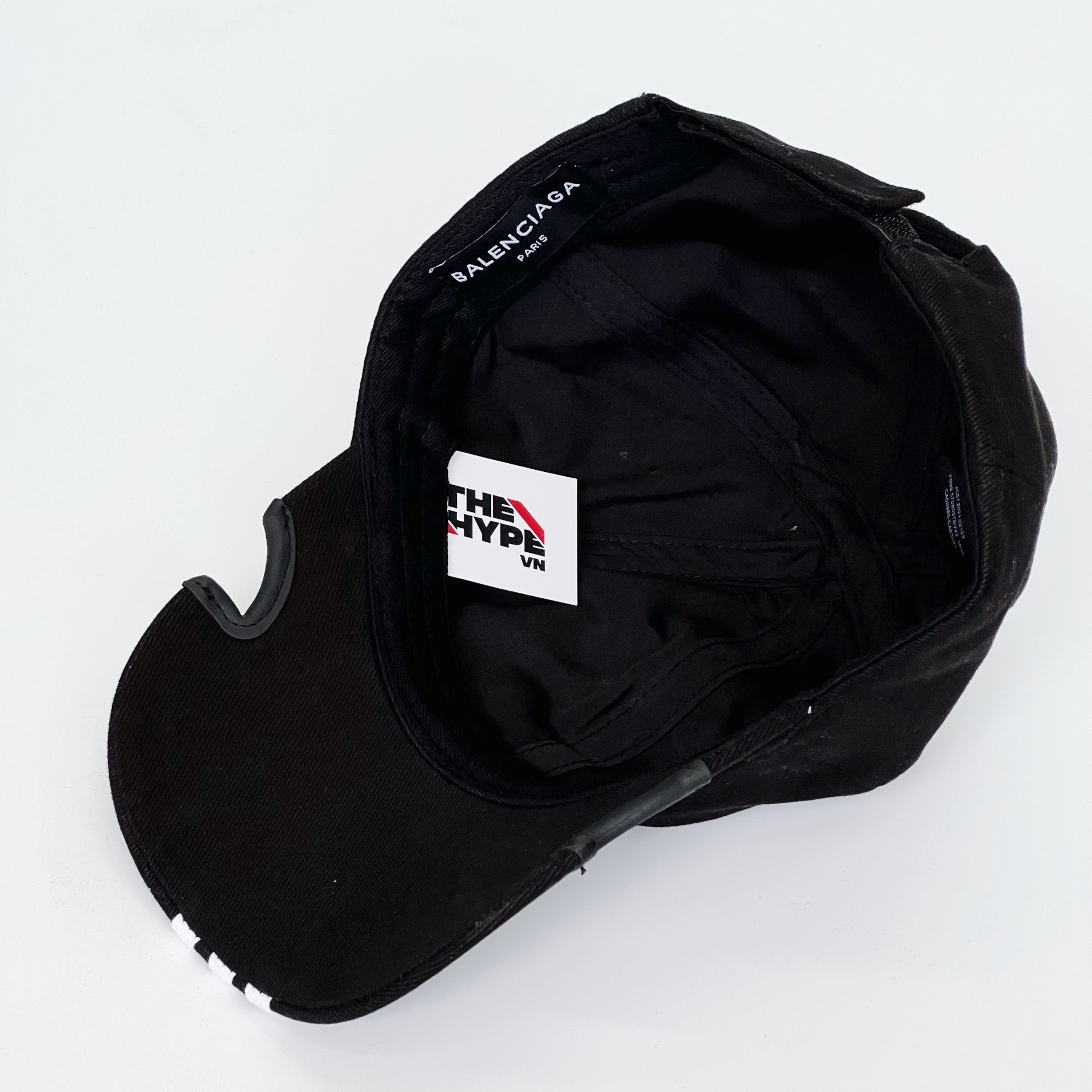 BALENCIAGA CAP- Mũ Lưỡi Trai BLCG x Adidas Logo Trefoil (Black) [MIRROR QUALITY]