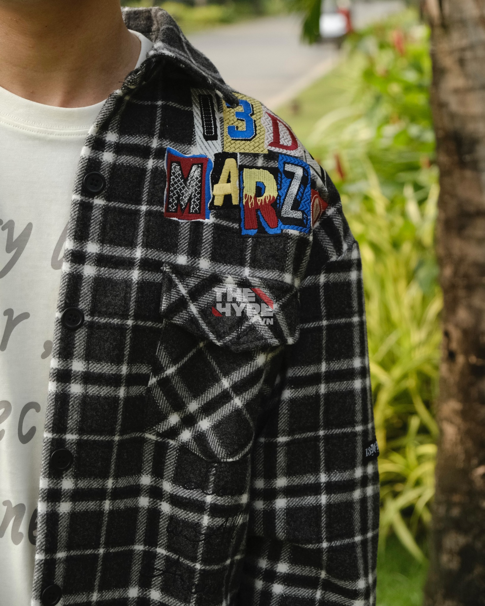 13DE MARZO TEE - Áo Thun 13De Marzo Shirt Caro teddy (Đen) Best Quality