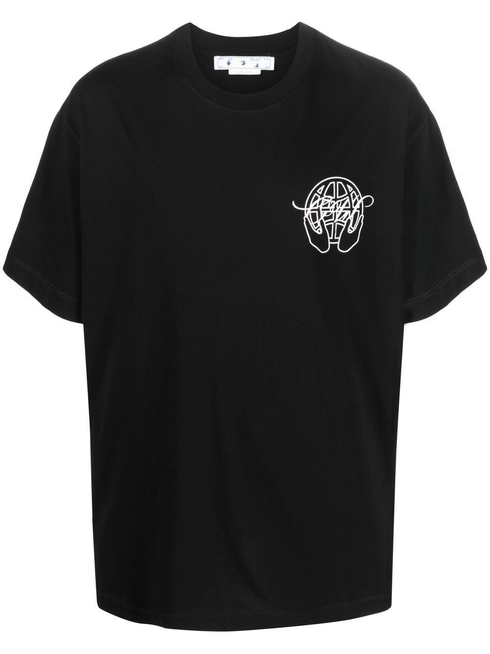 Áo Thun Off-White Hand Arrow (Black) [MIRROR QUALITY]