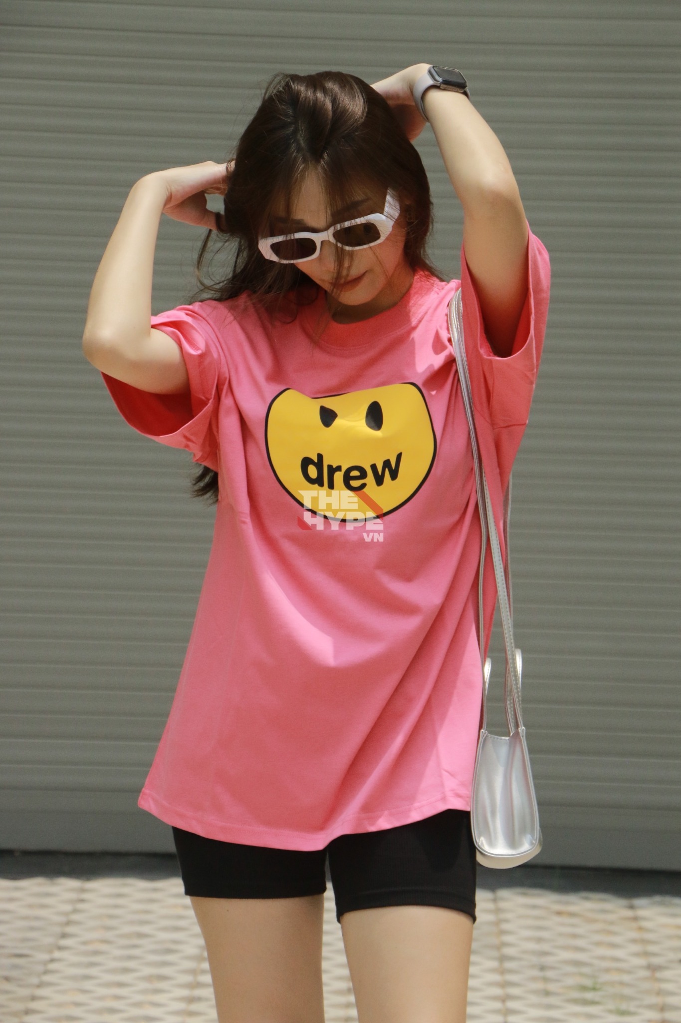 Áo Thun Drew House Mascot (Hot Pink) [Mirror Quality]
