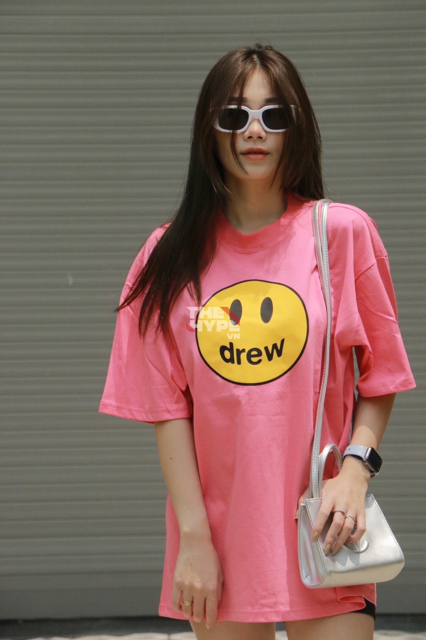 Áo Thun Drew House Mascot (Hot Pink) [Mirror Quality]