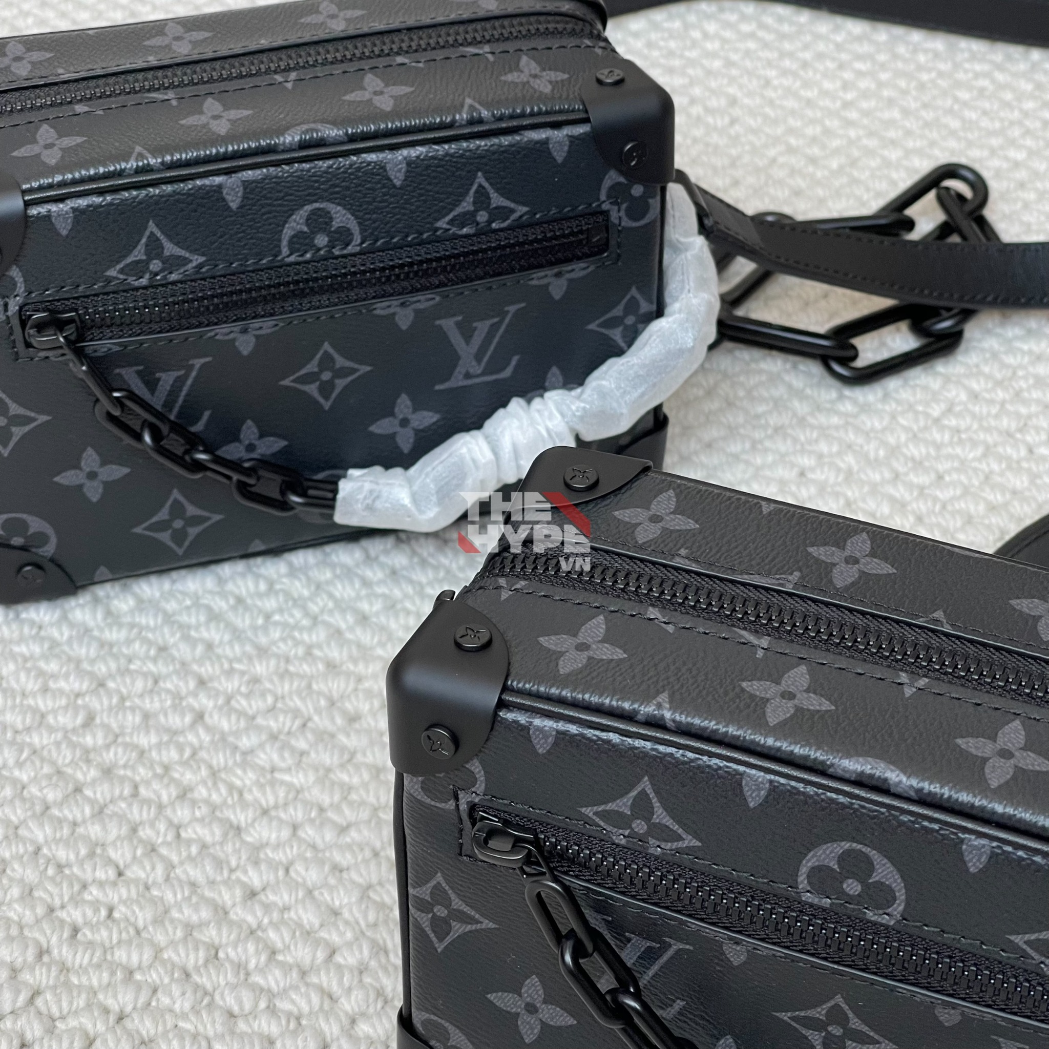 LOUIS VUITTON TRUNK - Túi LV Mini Soft Trunk in Black [Mirror Quality - full box]