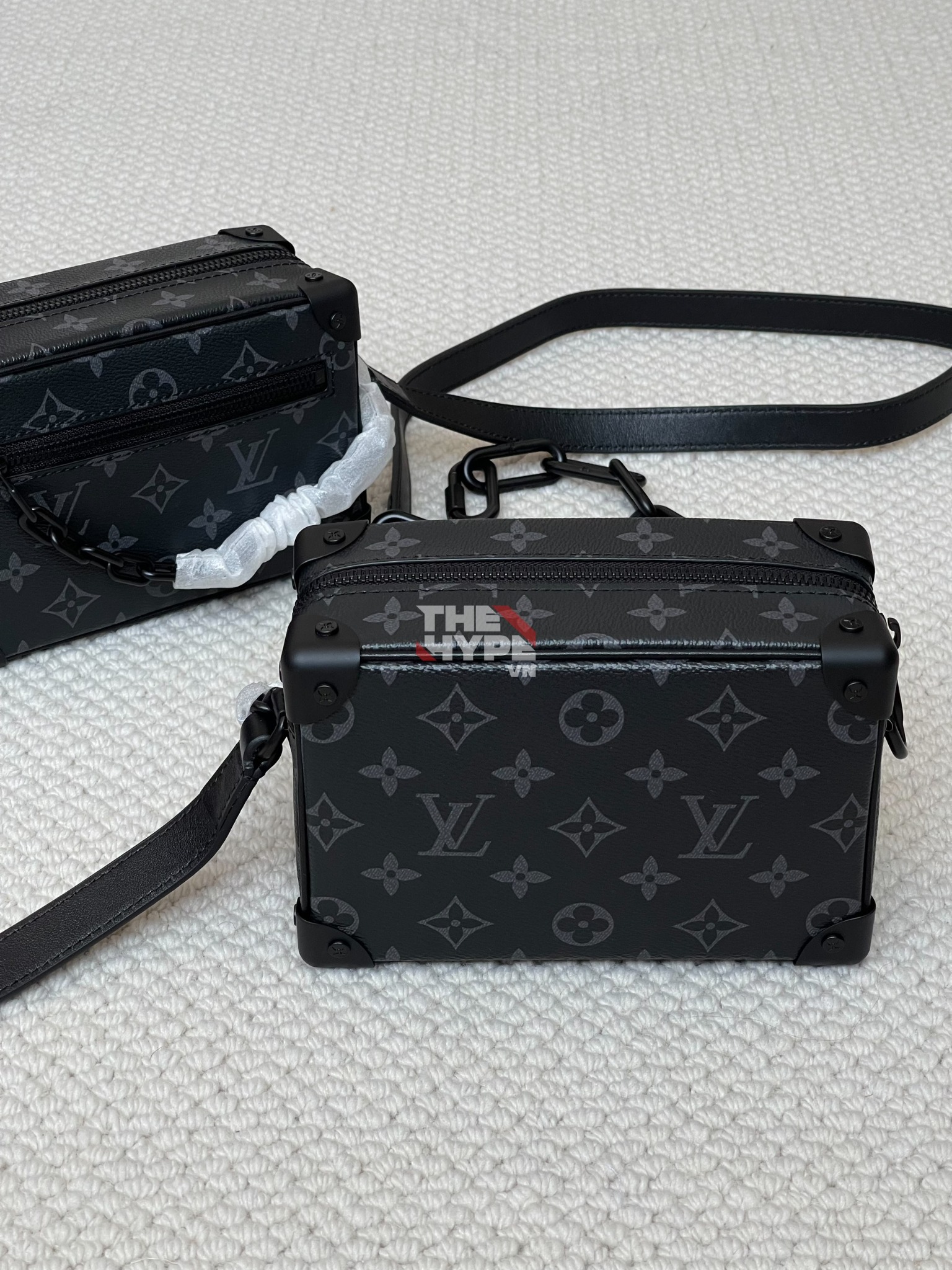 LOUIS VUITTON TRUNK - Túi LV Mini Soft Trunk in Black [Mirror Quality - full box]