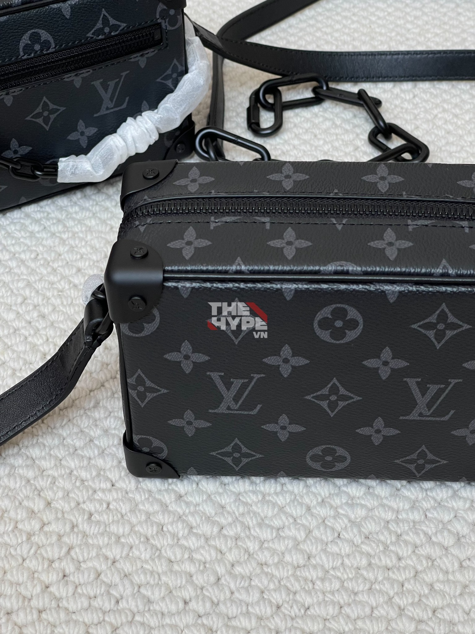 LOUIS VUITTON TRUNK - Túi LV Mini Soft Trunk in Black [Mirror Quality - full box]